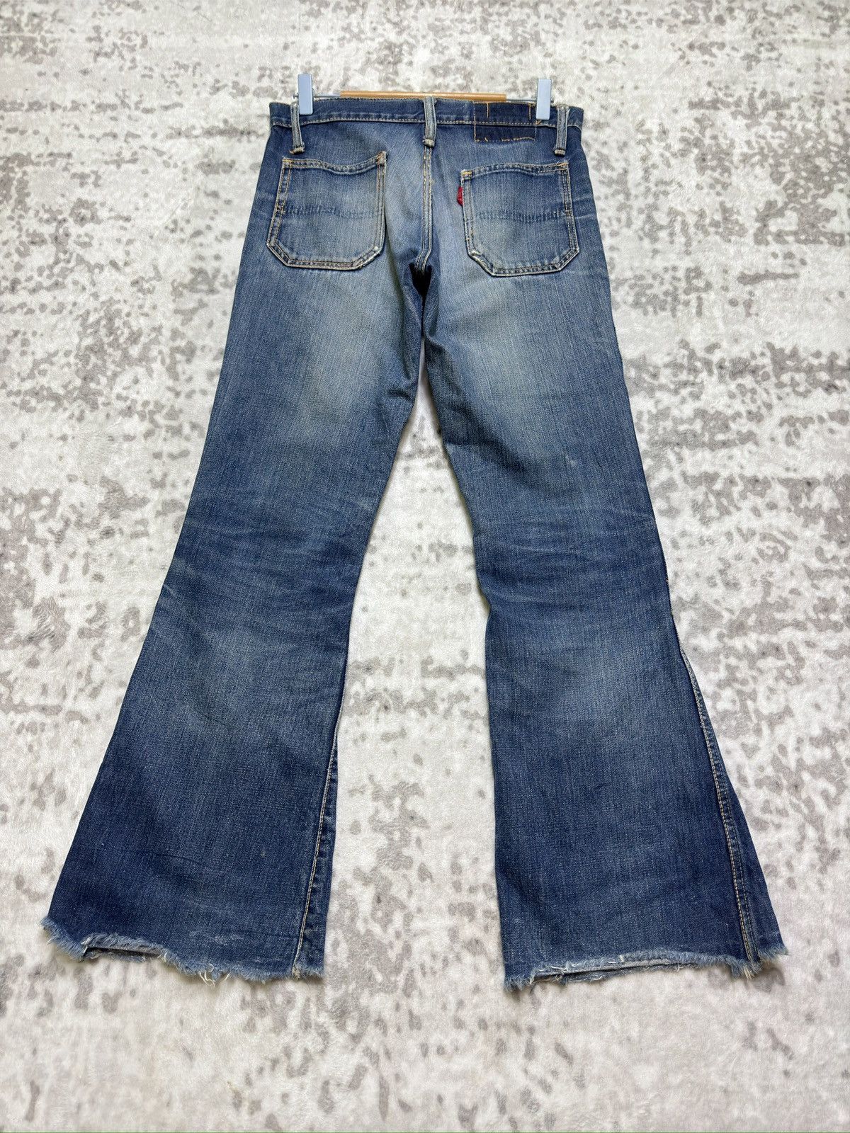Big John Vintage Big John Distressed Talon Zip Release Hem Boot Cut Size US 30 / EU 46 - 2 Thumbnail