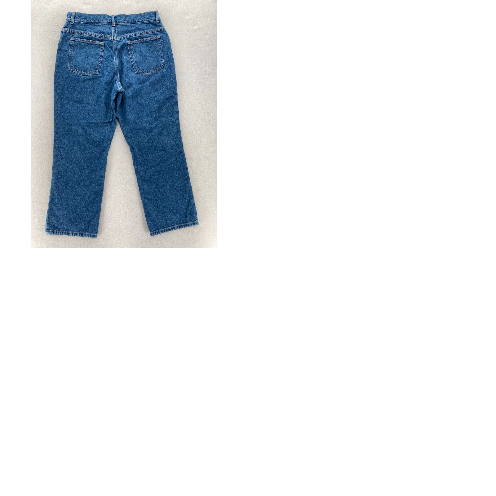 Vintage L.L. Bean Flannel Lined Jeans Women's 16P Original Fit Straight Leg Blue Denim Size 25" / US 0 / IT 36 - 9 Thumbnail