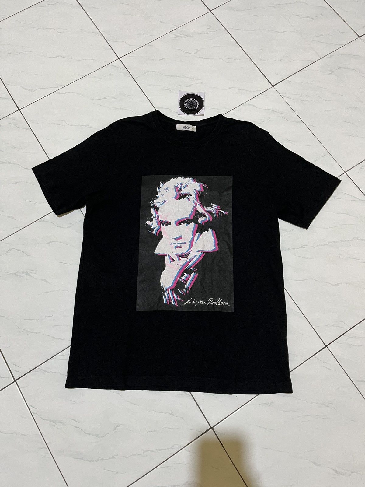 Band Tees Ludwig Van Beethoven Photo Tee Size US M / EU 48-50 / 2 - 1 Thumbnail