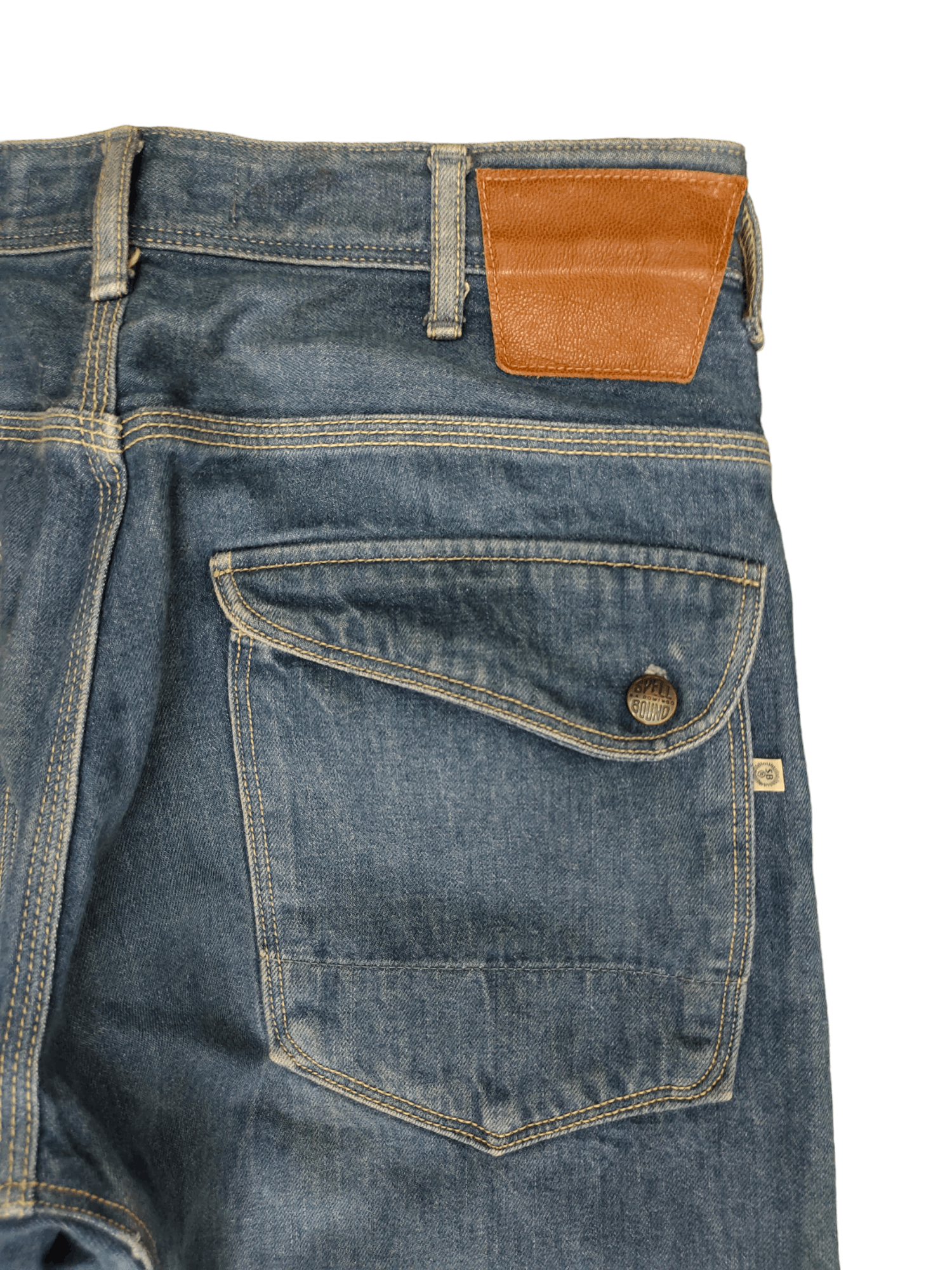 Kapital 1990s Spellbound Jpn Workers Denim Pants 45rpm Orslow Style Size US 29 - 12 Thumbnail