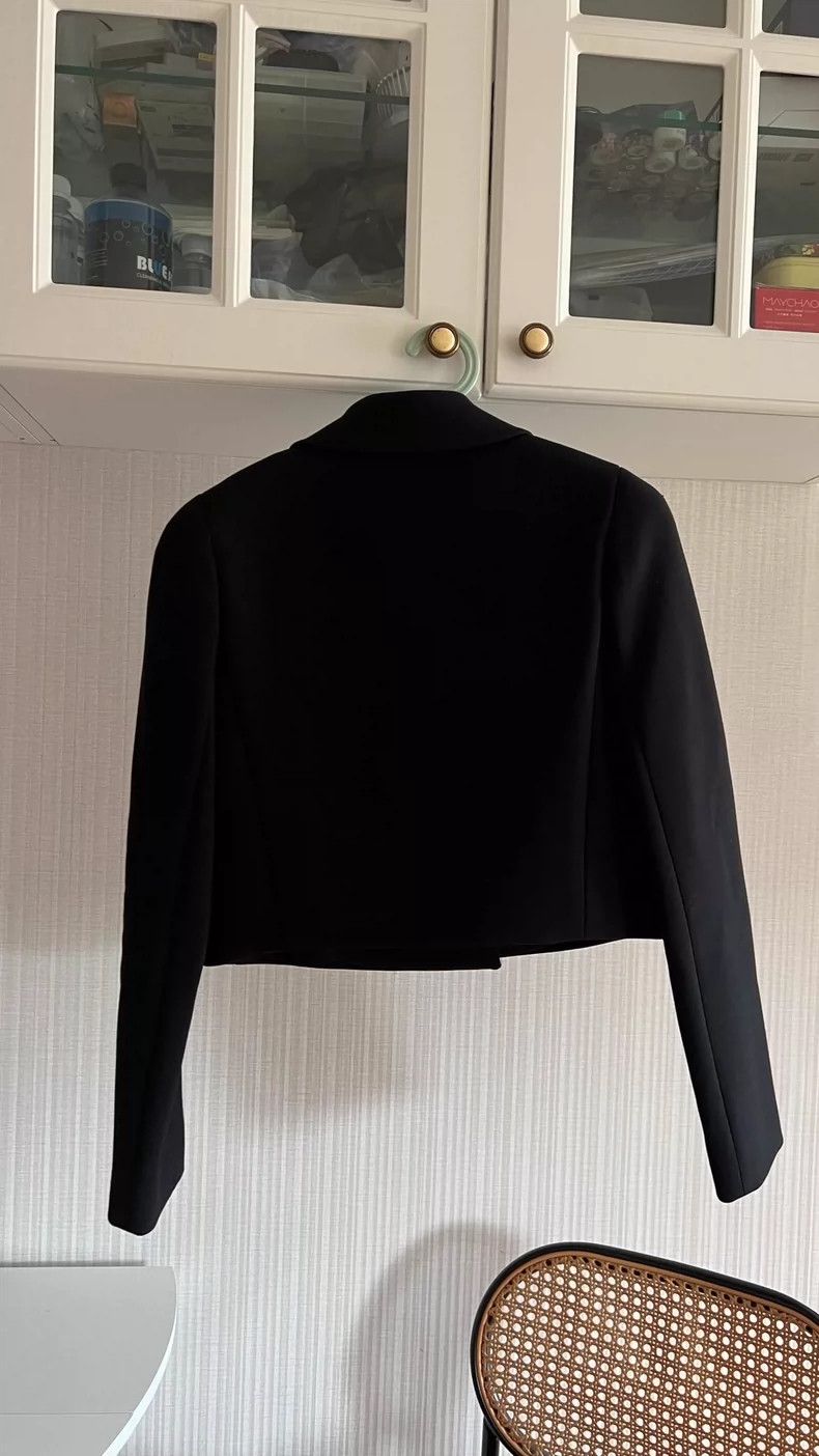 Versace Versace Medusa silver buckle wool slim fit blazer casual s Size S / US 4 / IT 40 - 2 Thumbnail