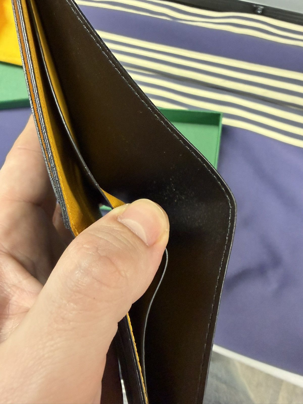 Goyard Victoire Wallet Black Size ONE SIZE - 9 Thumbnail