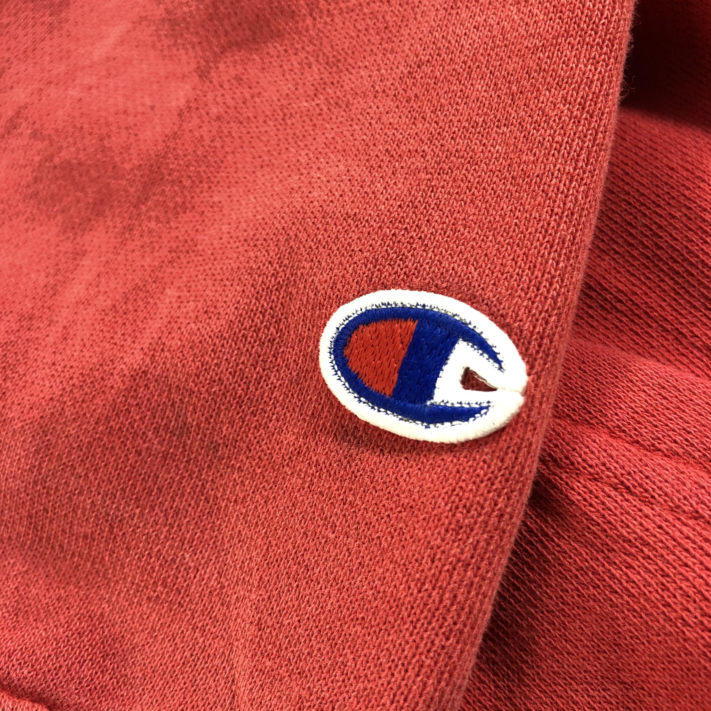 Champion Vintage Red Champion Hoodie Sweater F306 Size US M / EU 48-50 / 2 - 5 Thumbnail