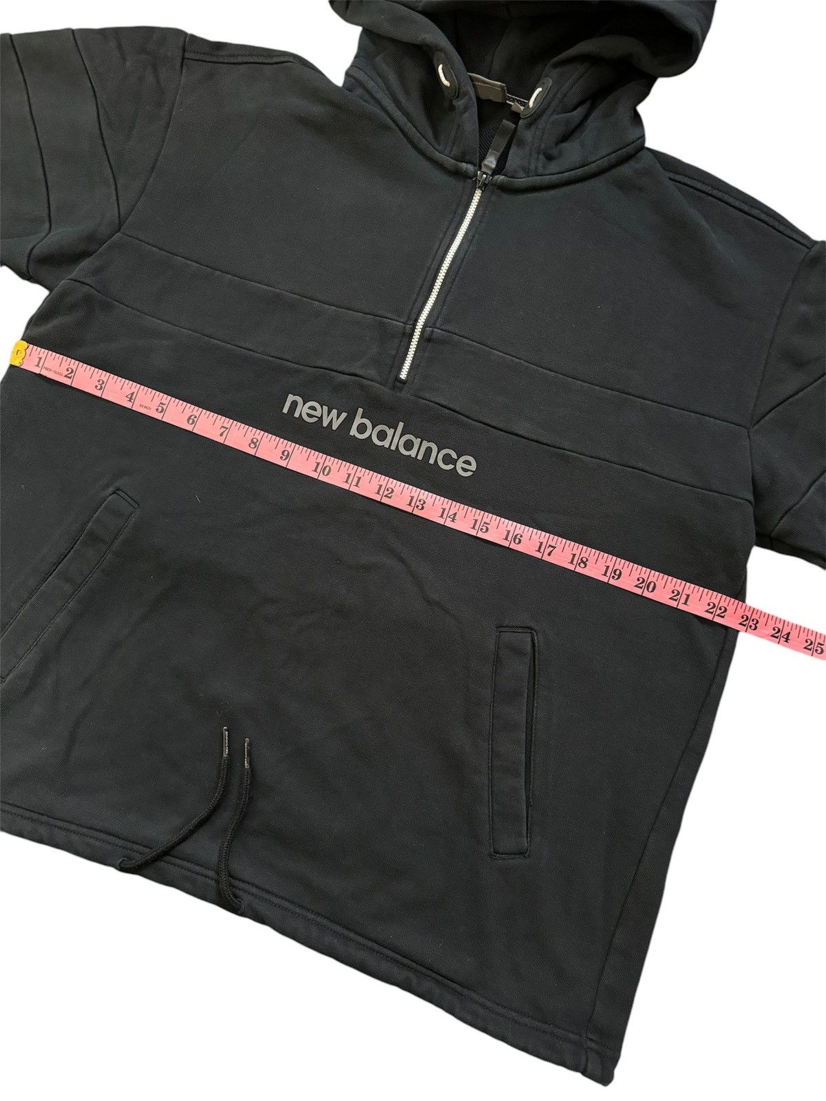 New Balance NEW BALANCE SPELLOUT HALF ZIPPER HOODIE SWEATSHIRT Size US M / EU 48-50 / 2 - 11 Thumbnail