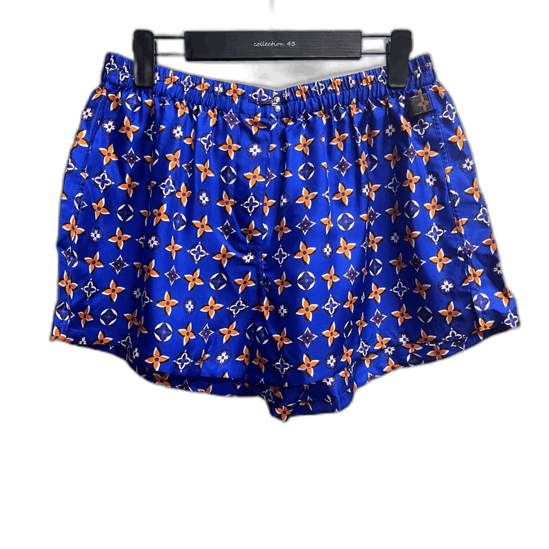 Louis Vuitton Louis Vuitton Blue Printed Shorts-2506 Size US 40 / EU 56 - 1 Thumbnail