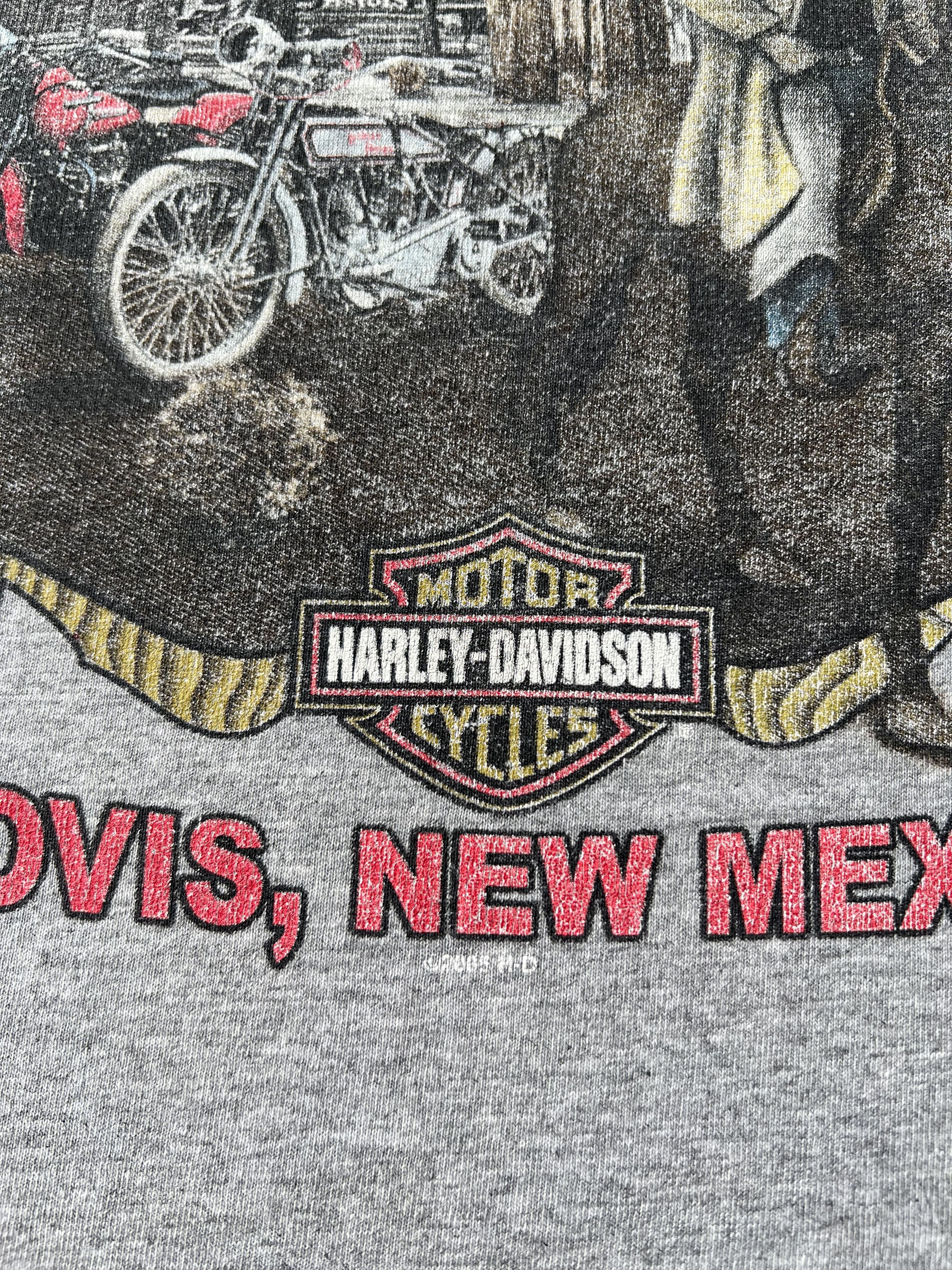 Harley Davidson Vintage 2005 Harley Davidson Motorcycle New Mexico T-shirt Size US XL / EU 56 / 4 - 19 Thumbnail