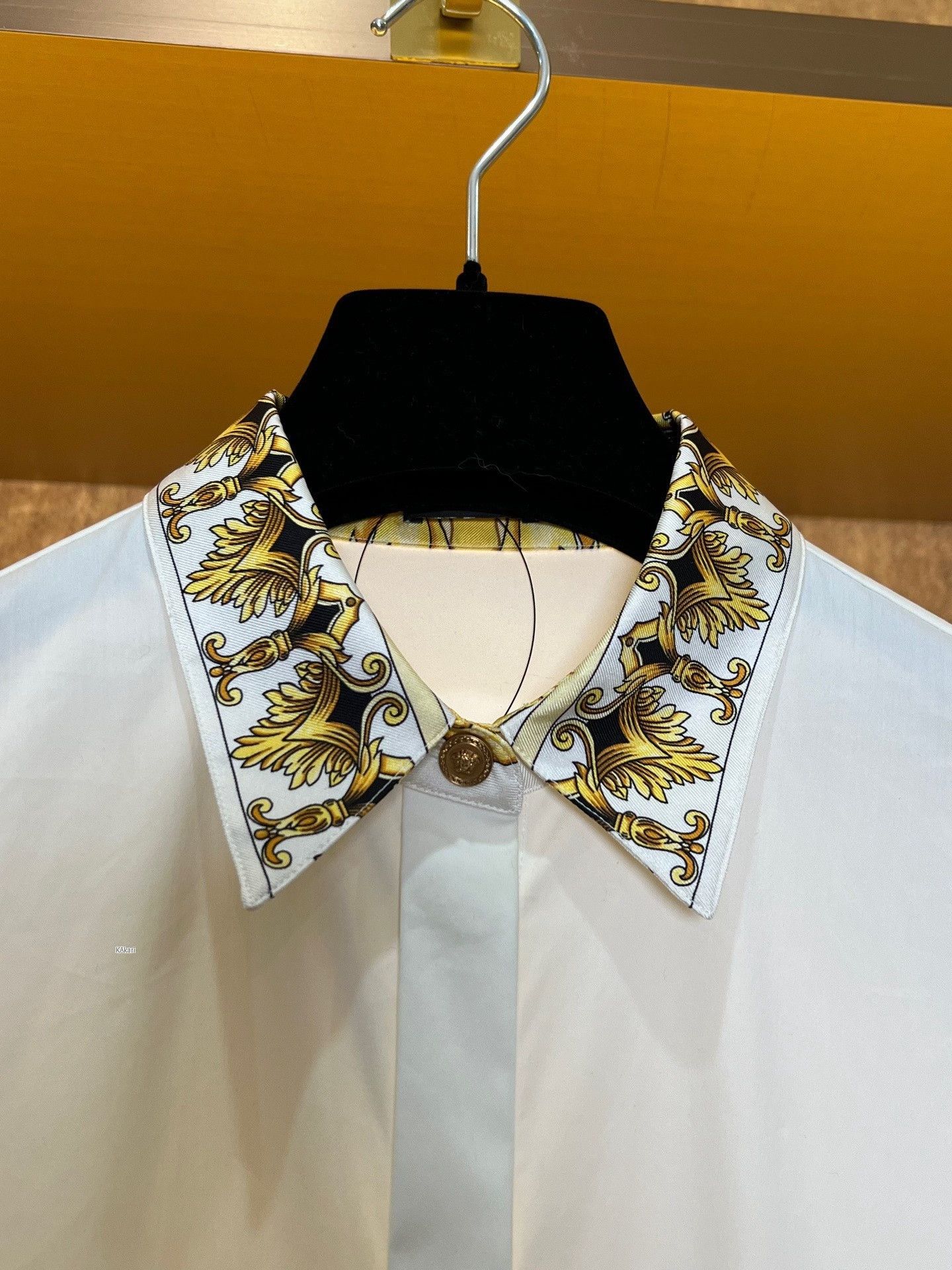 Versace Versace Baroque Shirt Size US XS / EU 42 / 0 - 3 Thumbnail