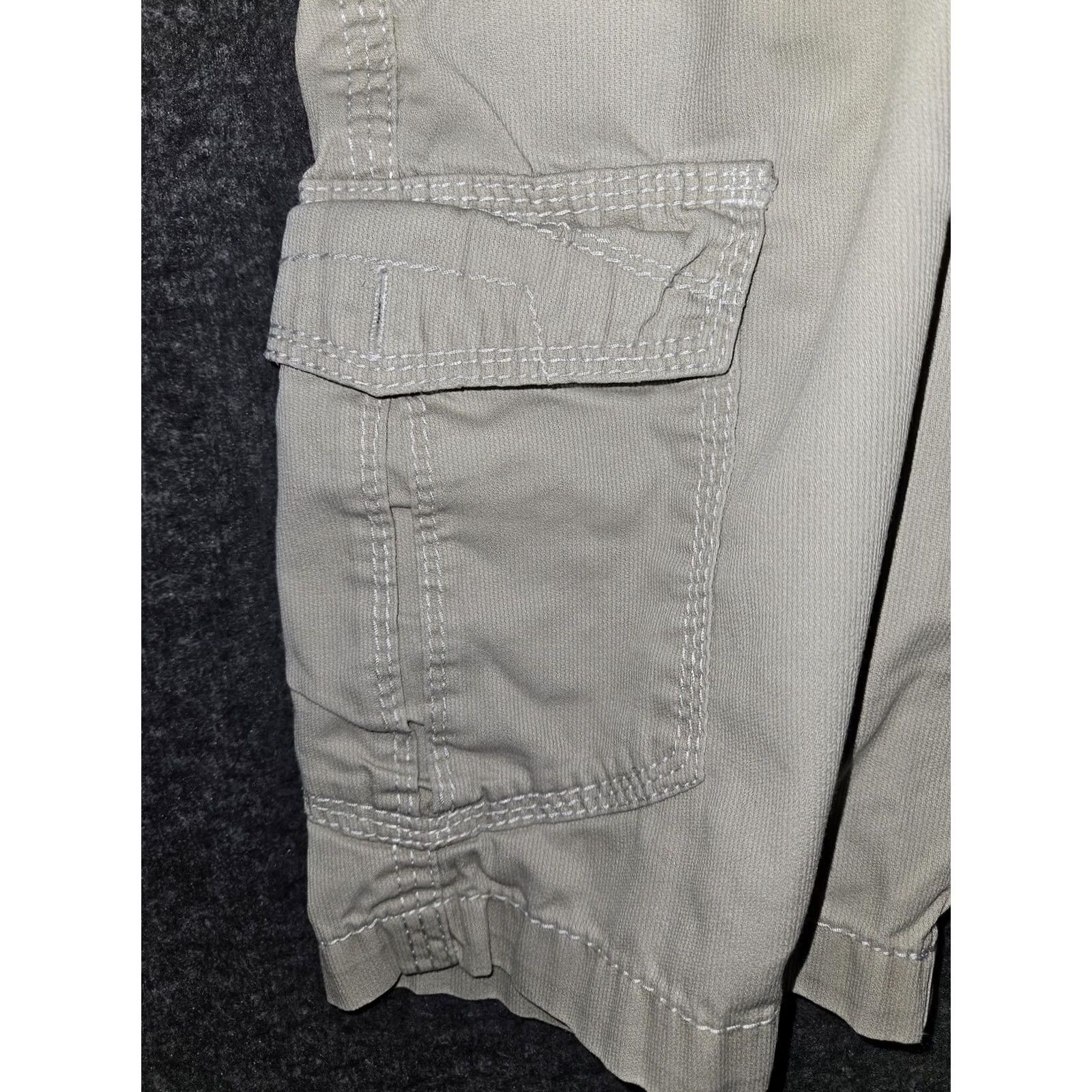 BKE BKE Cargo Shorts Mens 29 Beige Khaki Clyde Standard Fit Utility Pockets Casual Size US 29 - 7 Thumbnail