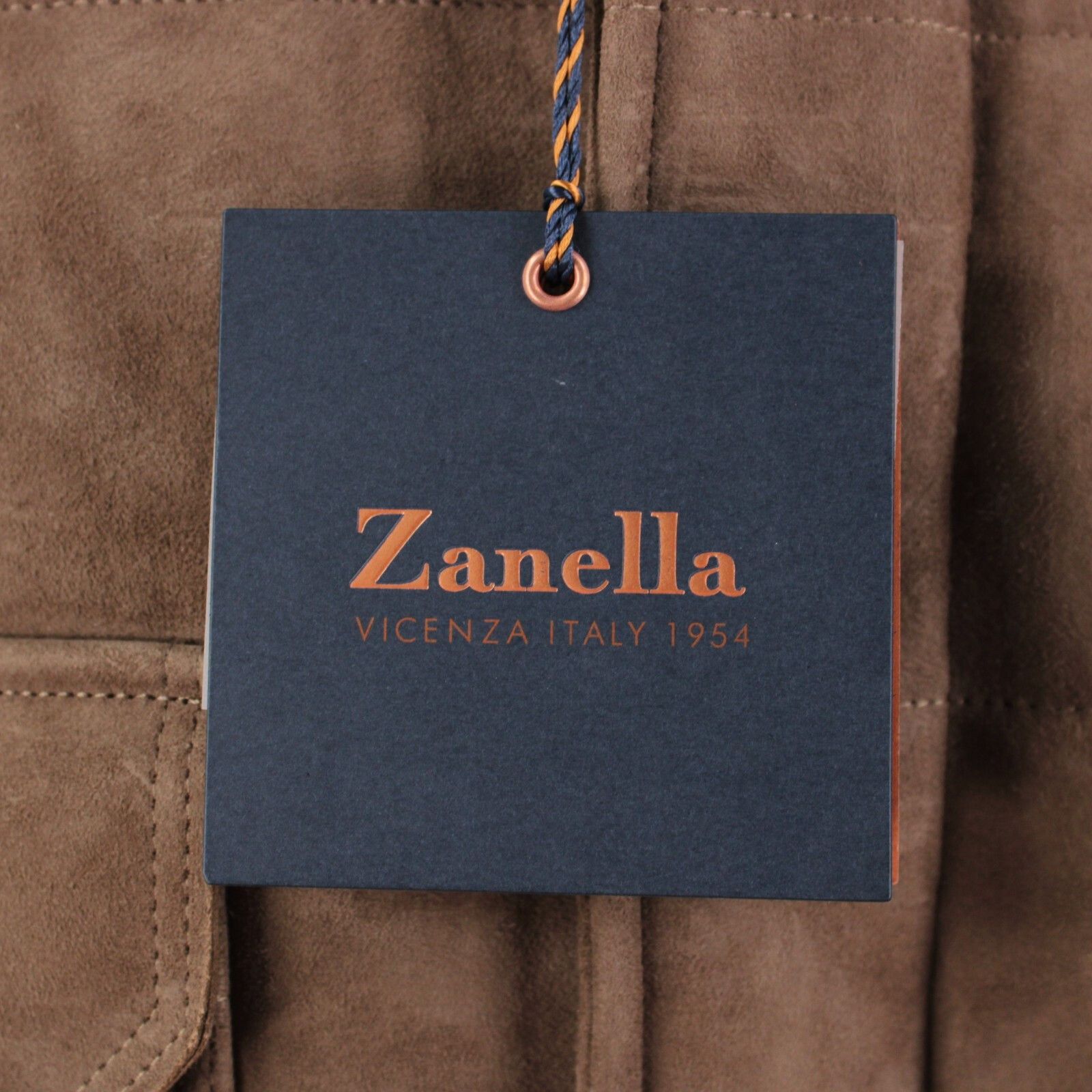 Zanella Zanella Jacket Size M US In Brown Wool & Suede Size US M / EU 48-50 / 2 - 3 Thumbnail