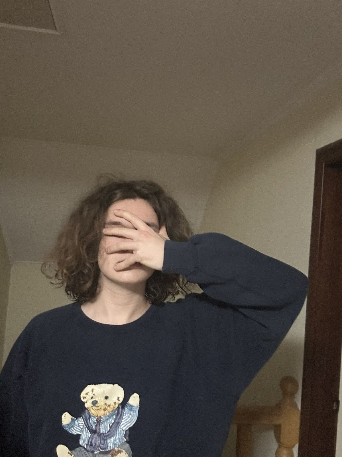 Polo Ralph Lauren Vintage 90s Polo Ralph Lauren Bear sweatshirt Size US L / EU 52-54 / 3 - 5 Thumbnail