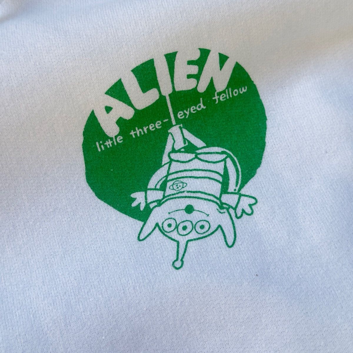 Disney TOY STORY ALIENS BACK PRINT ZIP UP DISNEY HOODIE Size US L / EU 52-54 / 3 - 6 Thumbnail