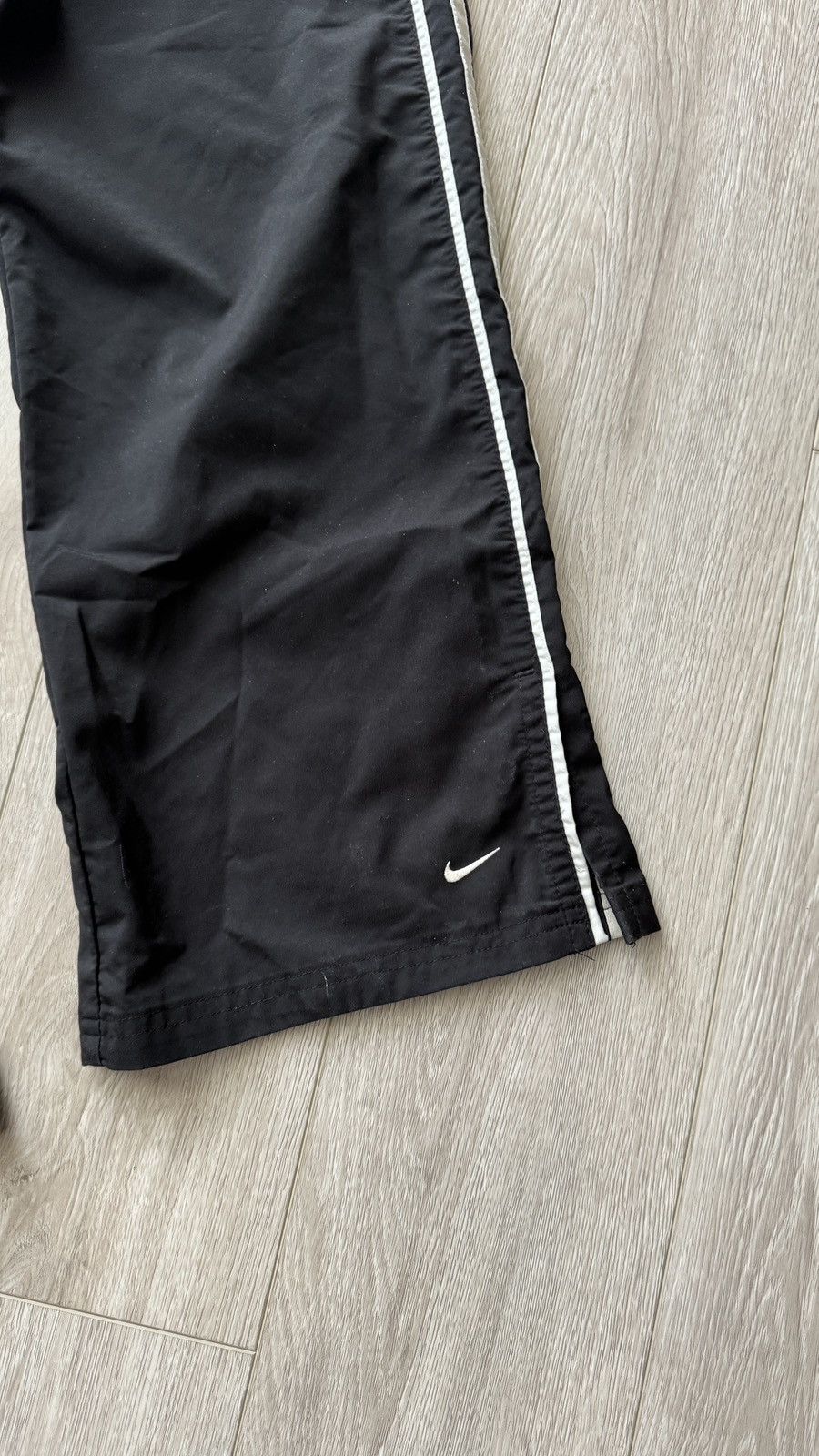 Nike × Vintage Vintage Nike Y2K Track Pants 00’s Drill Size M Size 27" / US 4 / IT 40 - 2 Thumbnail