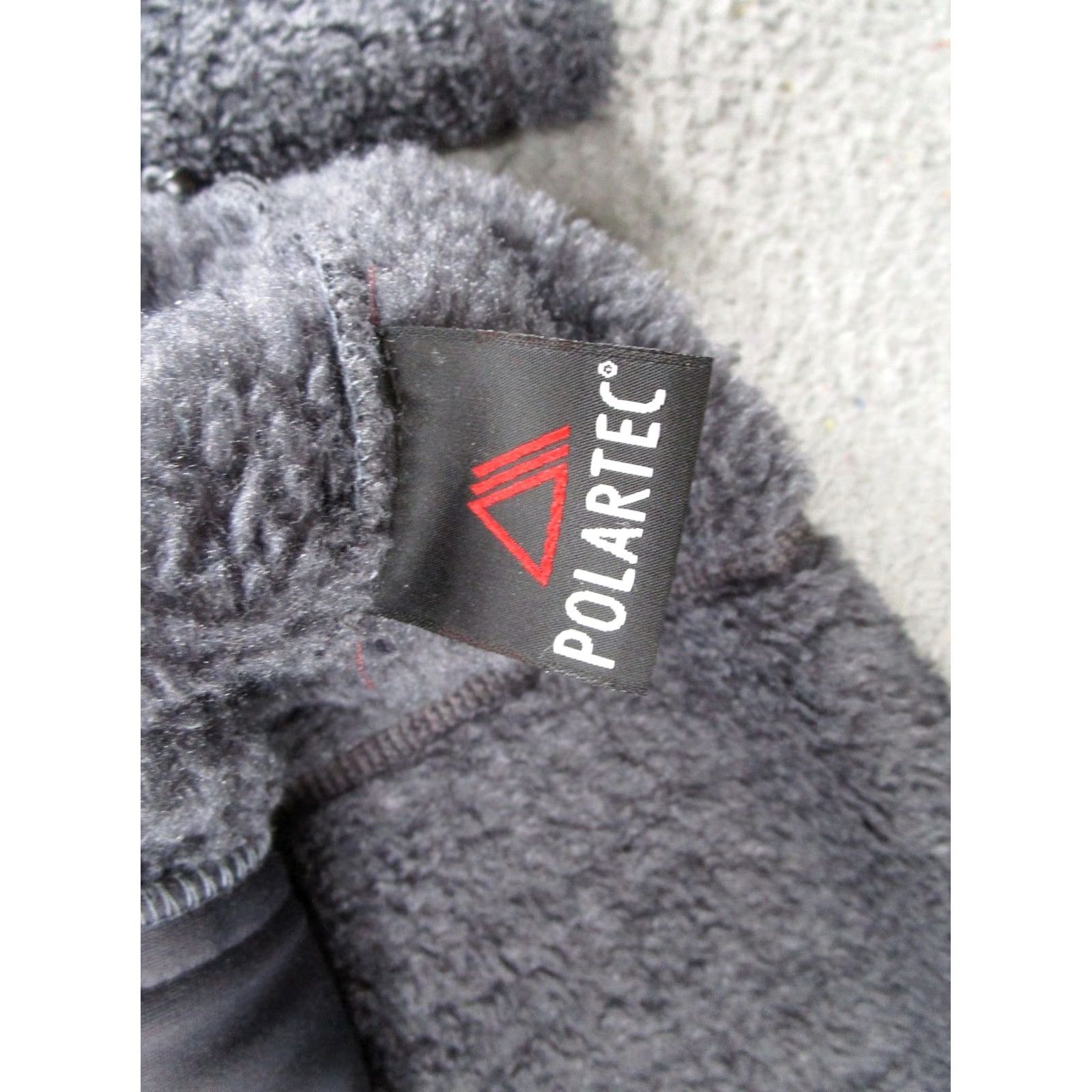 Vintage Cabelas Sweatshirt Womens 2XL Gray Full Zip Fleece Mock Neck PolarTec Vintage Y2K (Regular) Mens Womens Girls Boys Size XXL / US 16-18 / IT 52-54 - 3 Thumbnail
