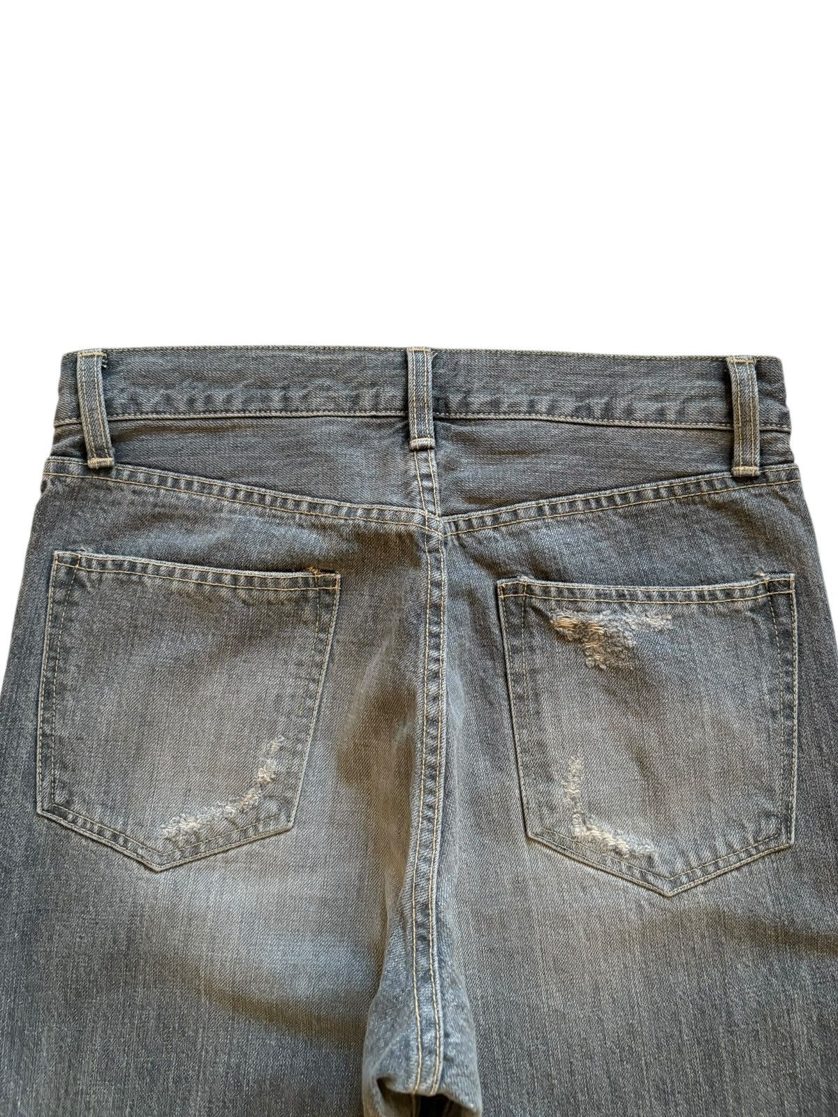 Japanese Brand SALES🔥Vintage Japanese Faded Wash Distressed Loose Jeans Size US 29 - 8 Thumbnail