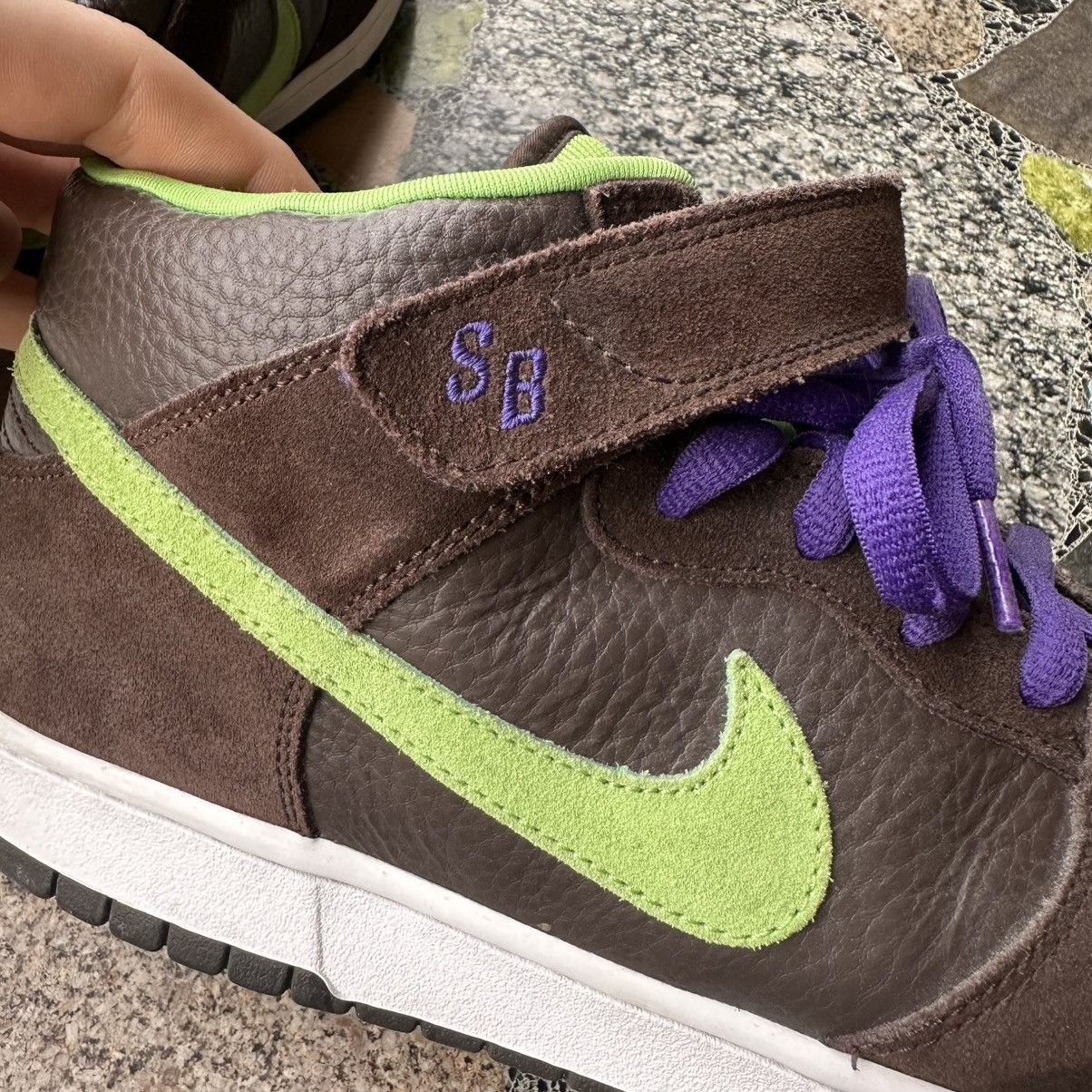 Nike Nike sb “Donatello” mid 2008 Size US 12 / EU 45 - 8 Thumbnail