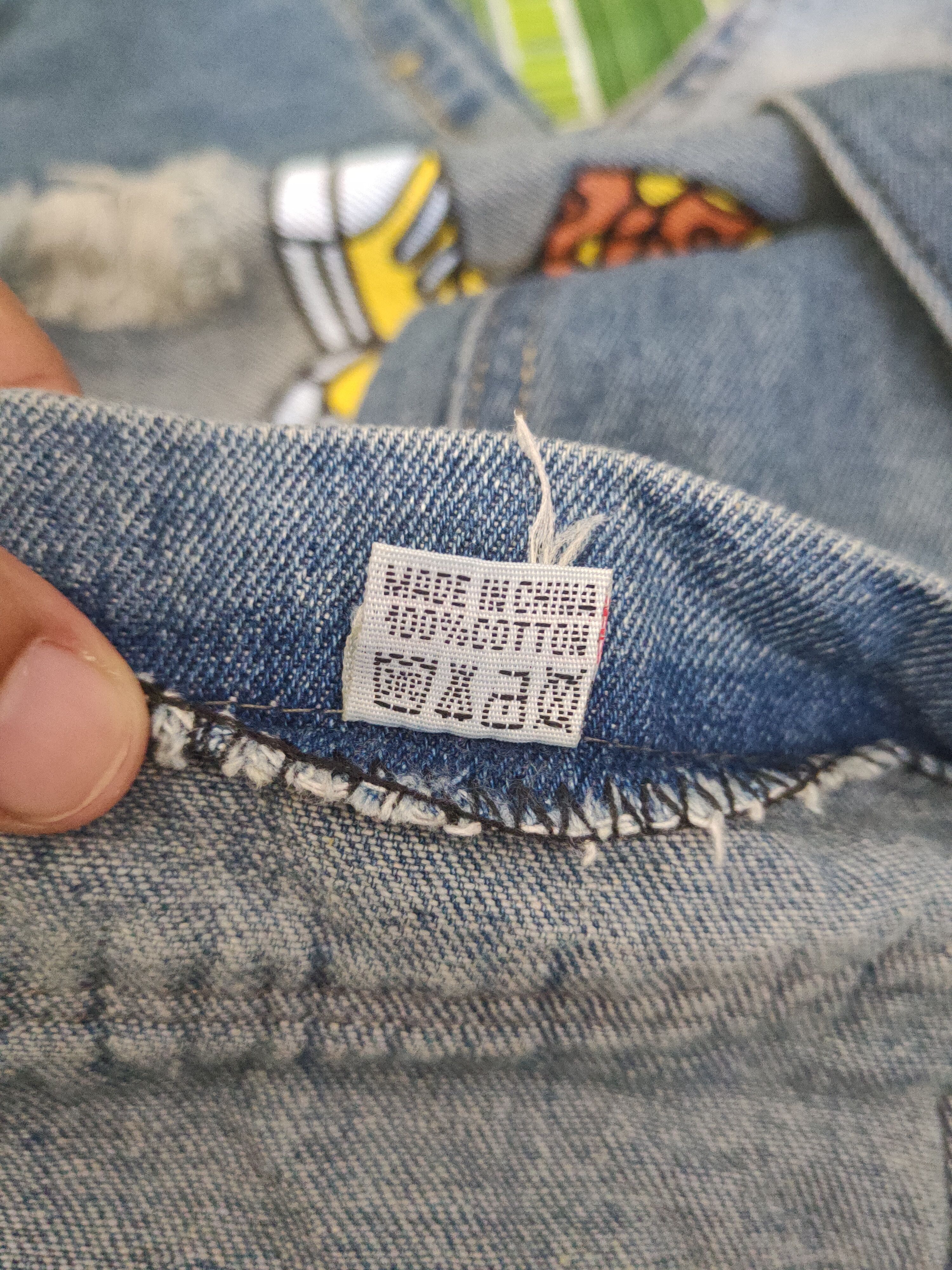 Japanese Brand × Vintage Vintage Japanese Brand Blue Denim Mickey Mouse Jumpsuits Size 27" / US 4 / IT 40 - 19 Thumbnail