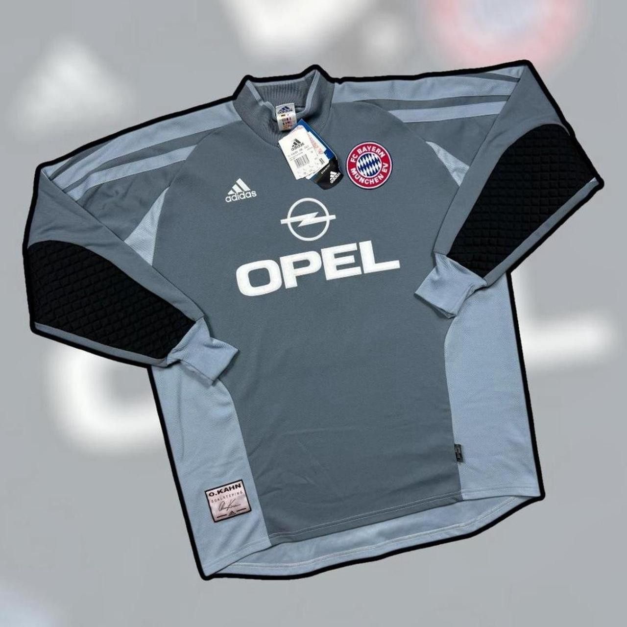 Oliver Kahn Bayern Monachium 90s DSWT Football Jersey Adidas