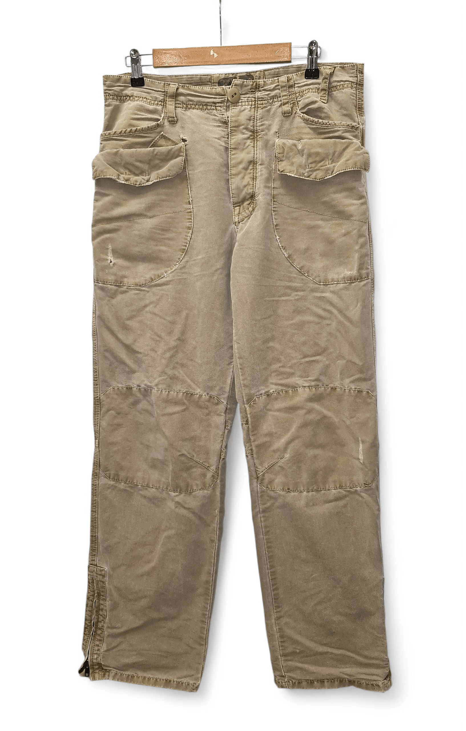Vintage Vintage Y2K Next Baggy Military Cargo Pants Size US 34 / EU 50 - 1 Thumbnail