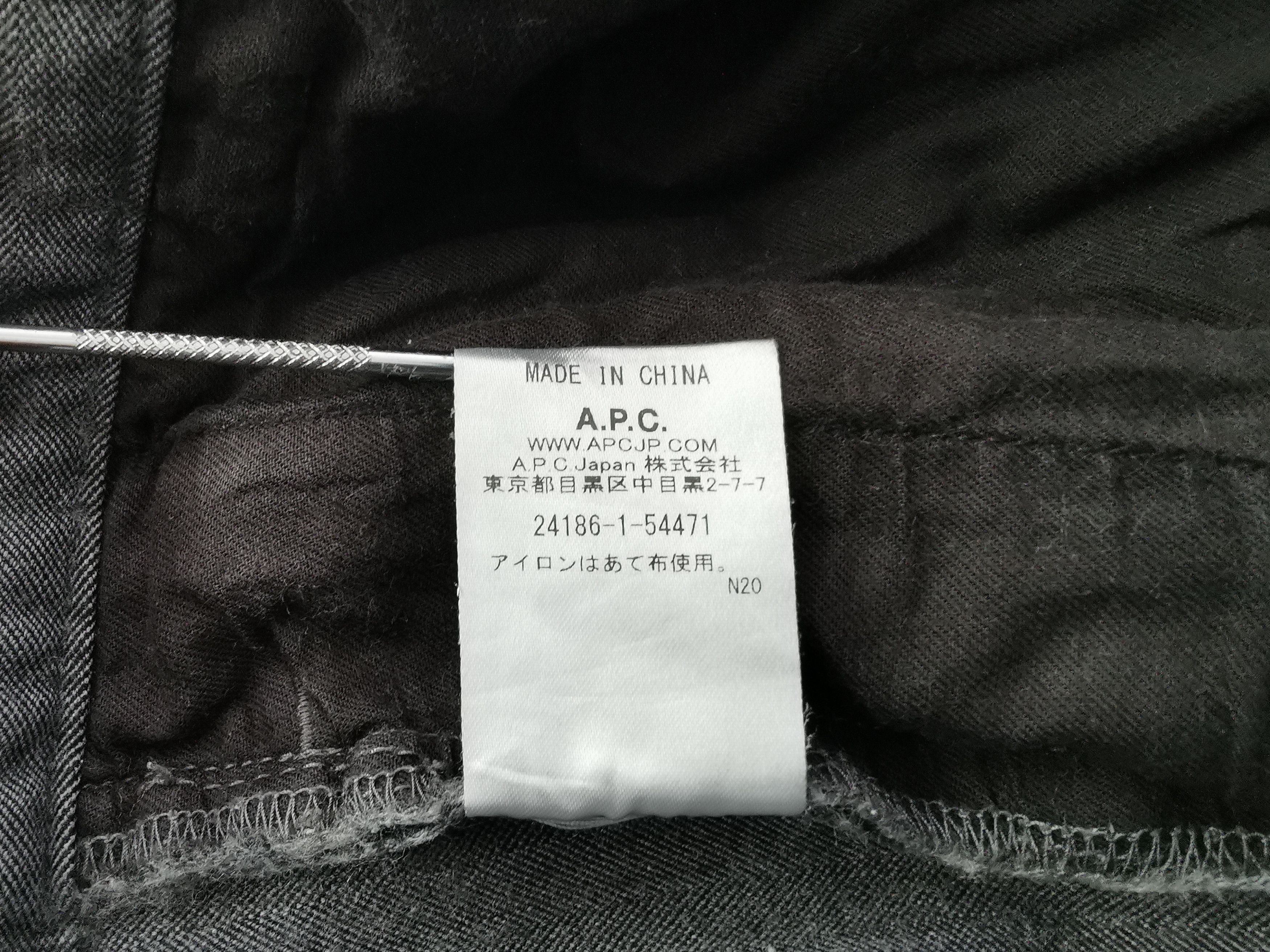 A.P.C. Vintage 90's A.P.C. Women Wool Pants Size S Waist 28 Size 28" / US 6 / IT 42 - 9 Thumbnail