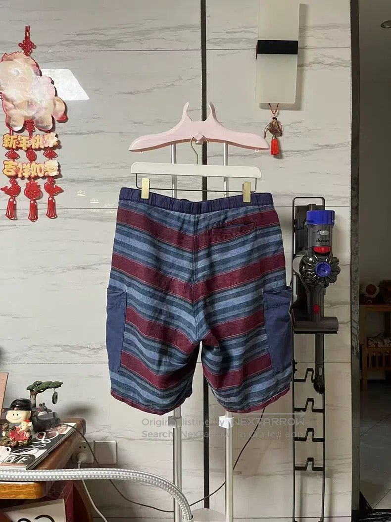 Loewe Loewe size XL Cotton and linen drawstring cargo shorts, vin Size US 26 / EU 42 - 2 Thumbnail