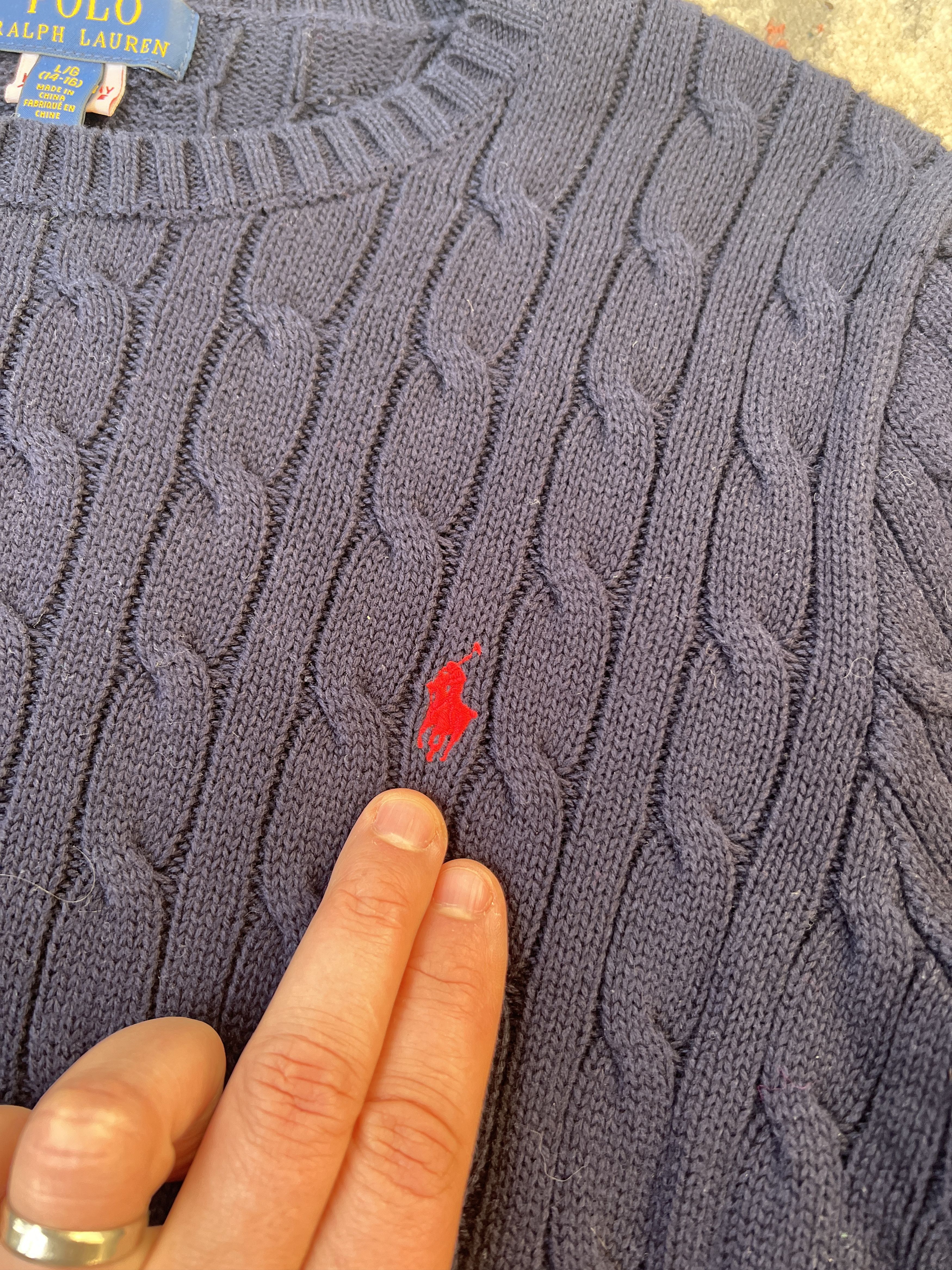 Polo Ralph Lauren Polo Ralph Lauren Knitwear Size L / US 10 / IT 46 - 2 Thumbnail