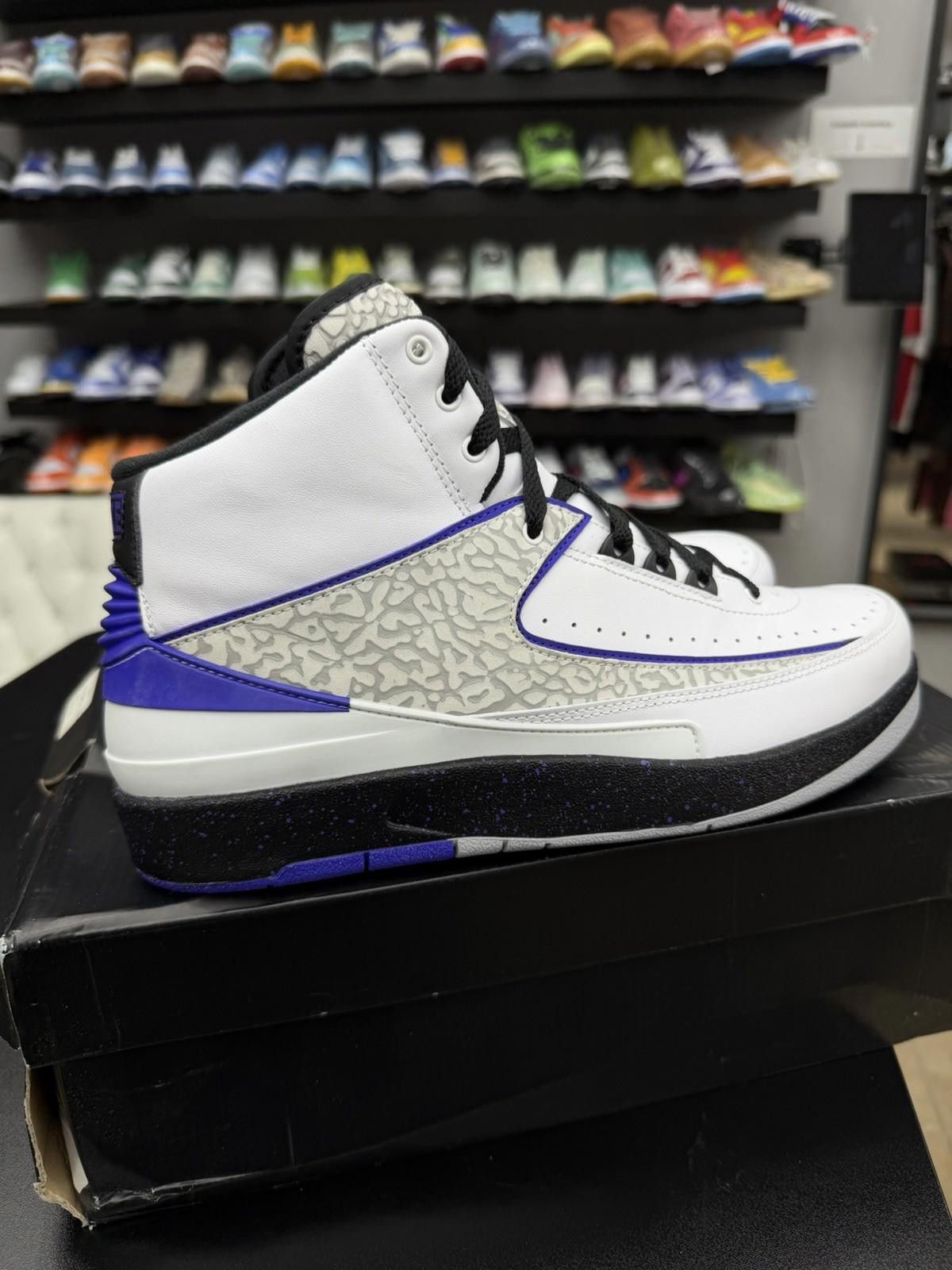 Jordan Brand Jordan 2 Retro Dark Concord (385475-153) Authentic Brand New Size US 10 / EU 43 - 4 Thumbnail