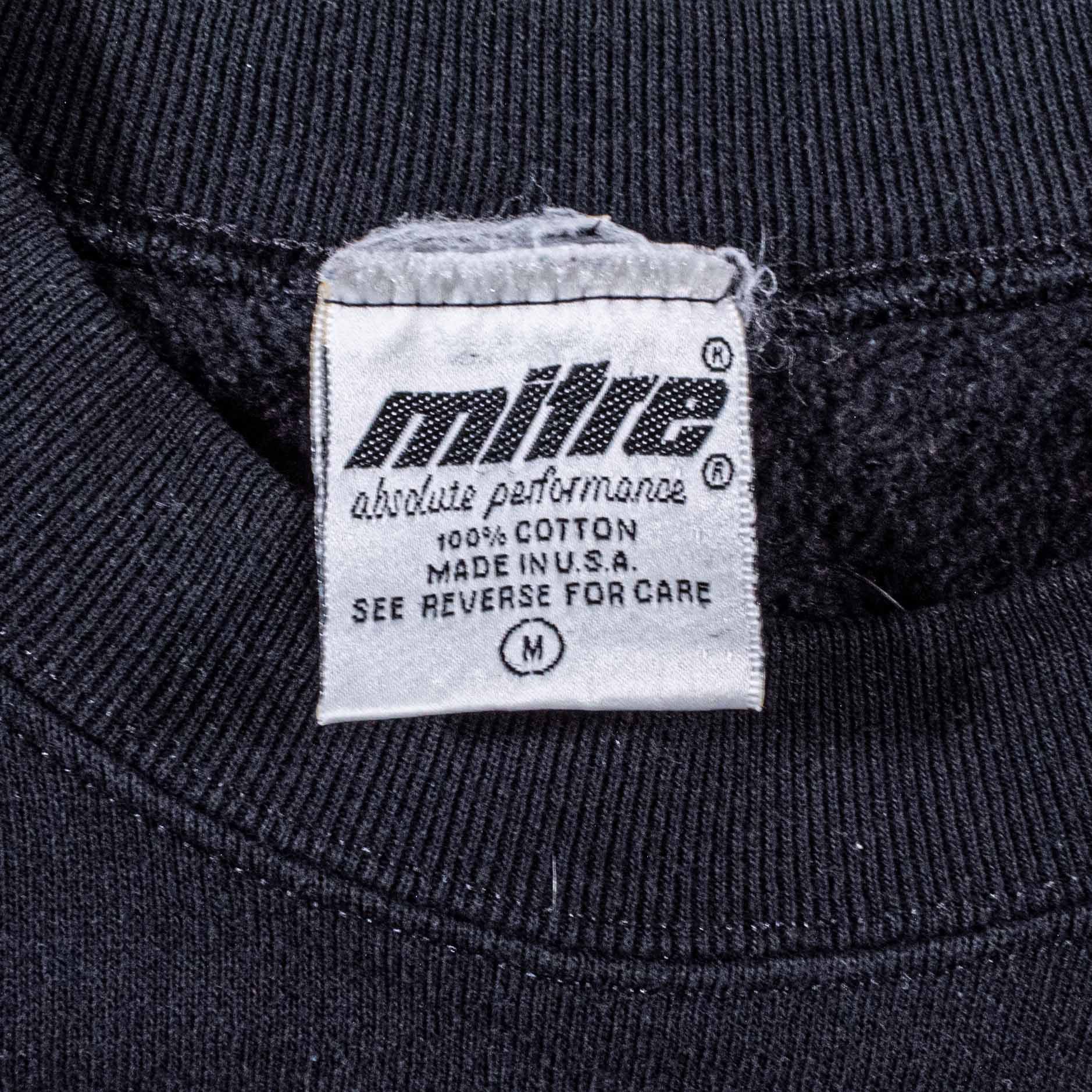 Vintage Vintage Mitre International Globe Sweatshirt 90s Soccer Size US M / EU 48-50 / 2 - 7 Thumbnail