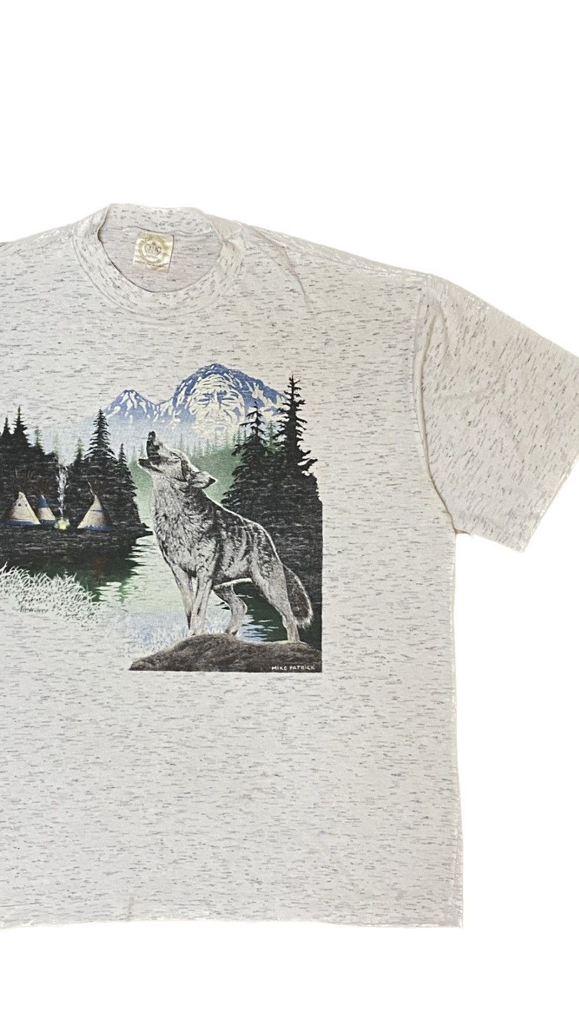 Vintage Wolf mike patrick sportwear jr designer Size US XL / EU 56 / 4 - 3 Thumbnail