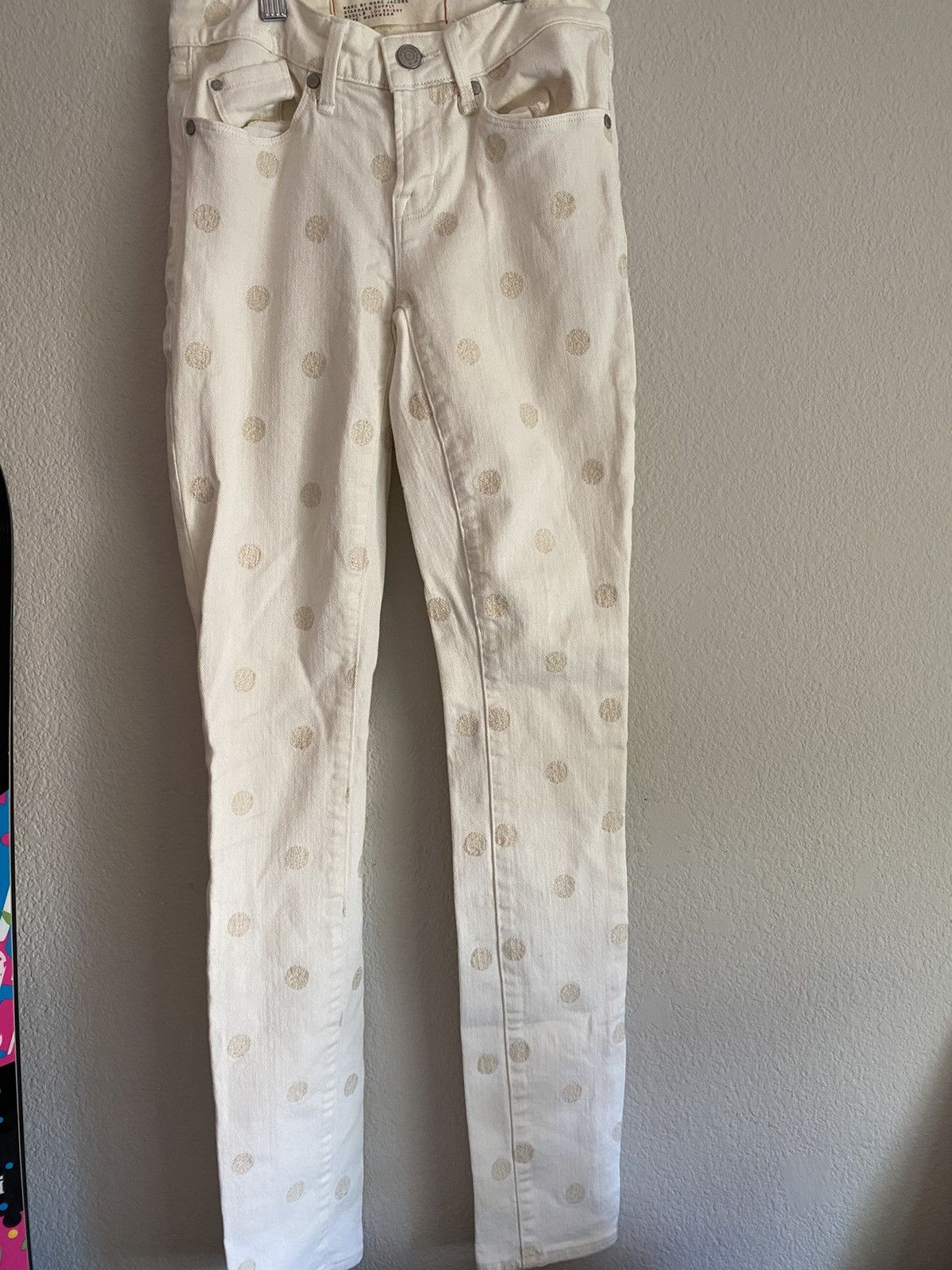 Designer × Marc by Marc Jacobs Marc by Marc Jacobs polka dot jeans women’s Size 24" / US 00 / IT 34 - 1 Thumbnail