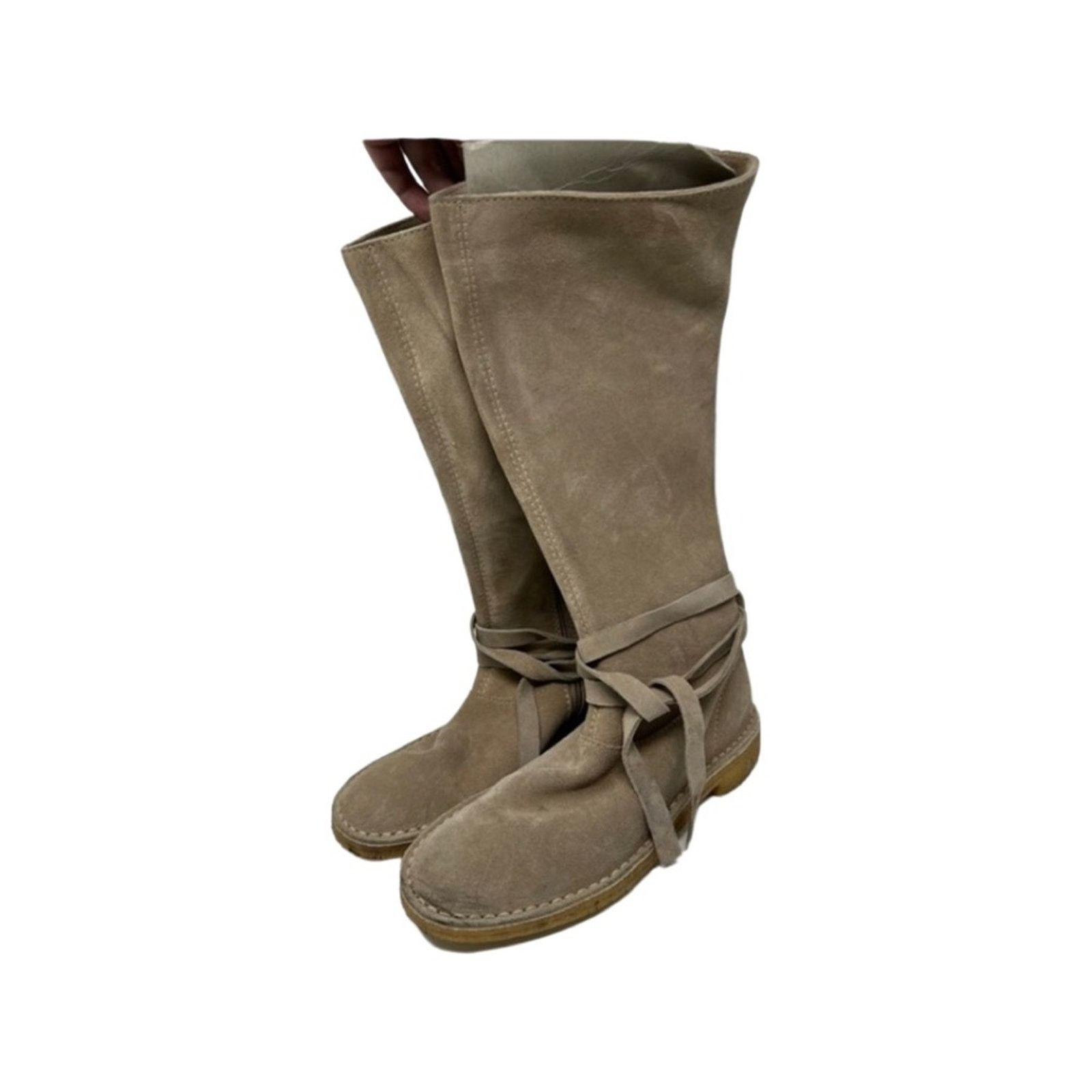 Kate Spade Kate Spade Leather Suede Tie Ankle Boots sz 8.5 Size US 8.5 / IT 38.5 - 2 Thumbnail