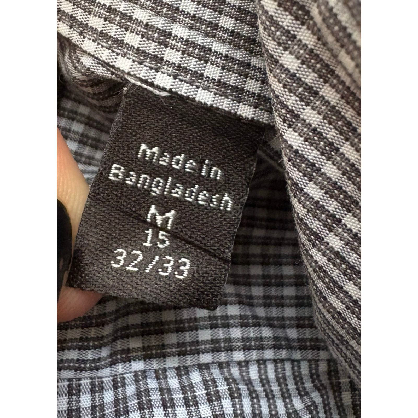 Calvin Klein Calvin Klein | Men's Button Down Long Sleeve Shirt | Medium Size M / US 6-8 / IT 42-44 - 2 Thumbnail