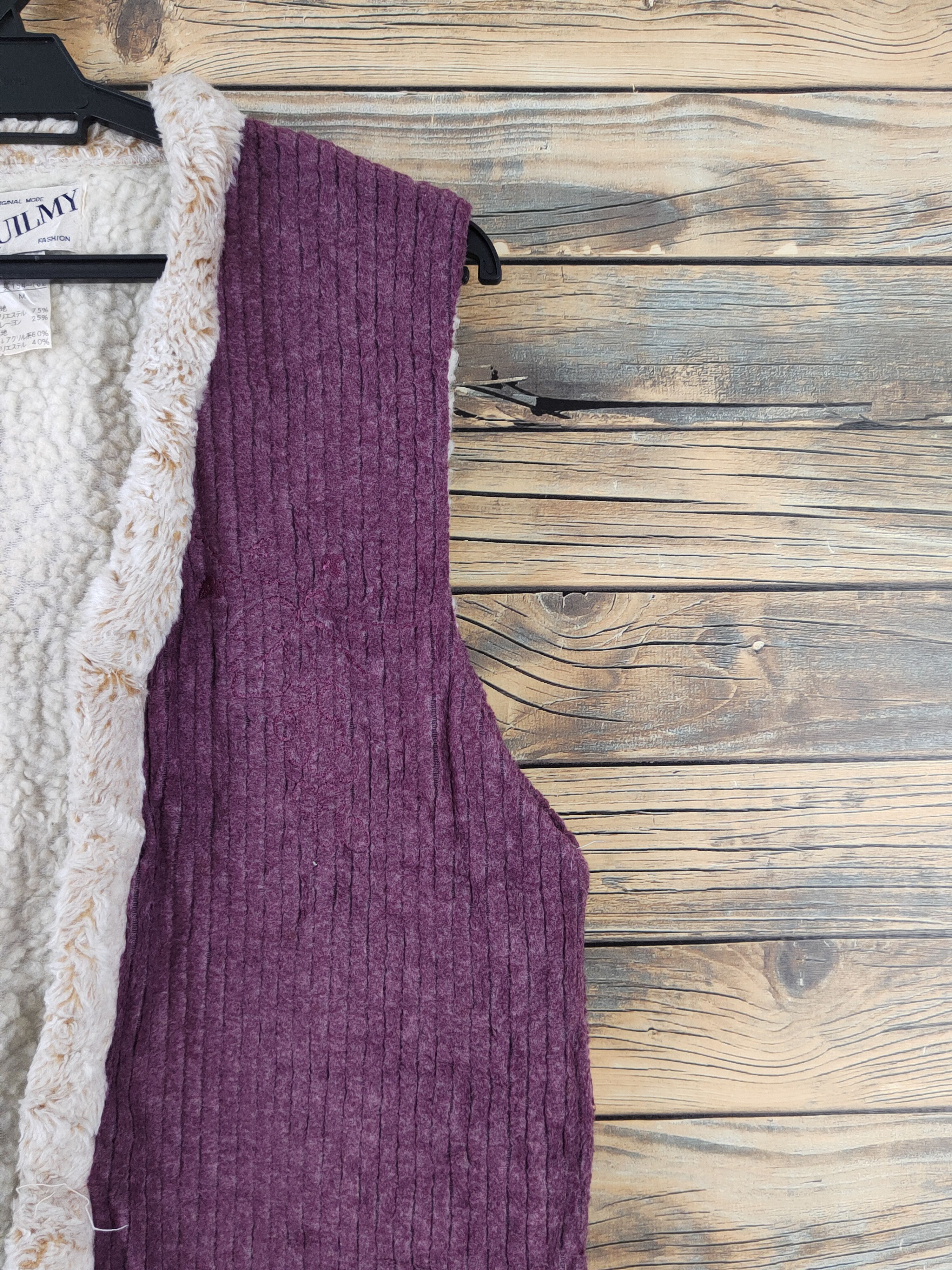 Japanese Brand × Vintage Vintage Stuff 🔥 Quilmy Purple Vests Size M / US 6-8 / IT 42-44 - 7 Thumbnail