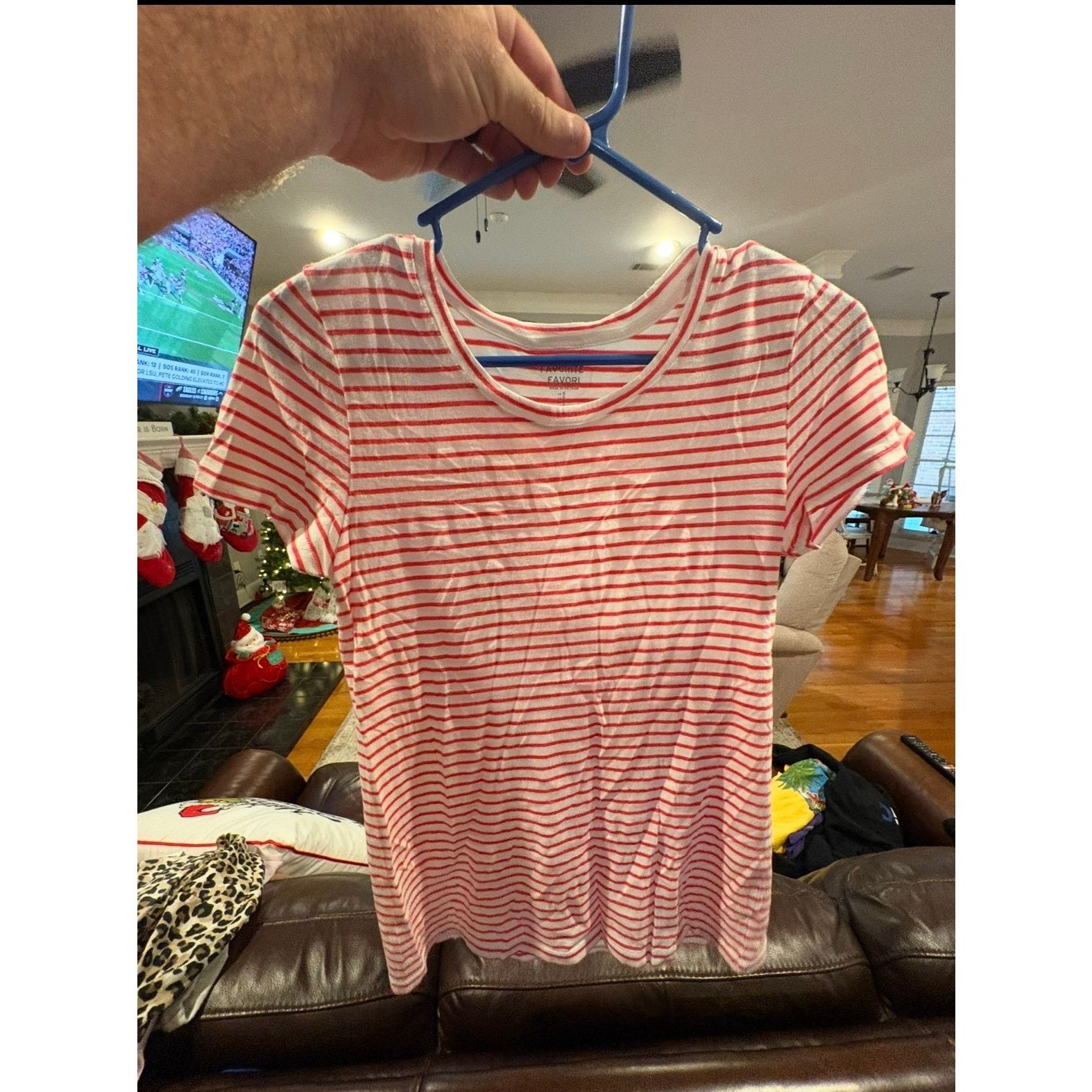 Gap GAP Favorite Tee Women’s Small S Striped Short Sleeve Size S / US 4 / IT 40 - 2 Thumbnail