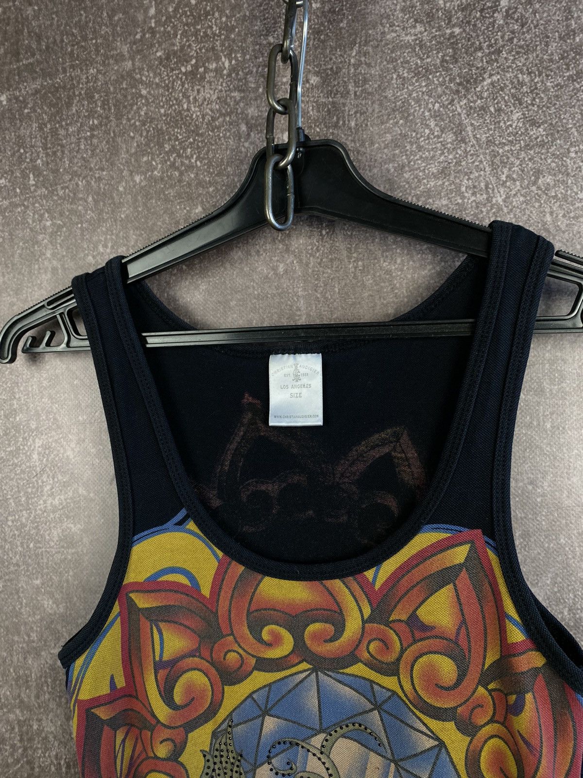 Ed Hardy Vintage Ed Hardy By Christian Audigier Tank Top Size M / US 6-8 / IT 42-44 - 5 Thumbnail