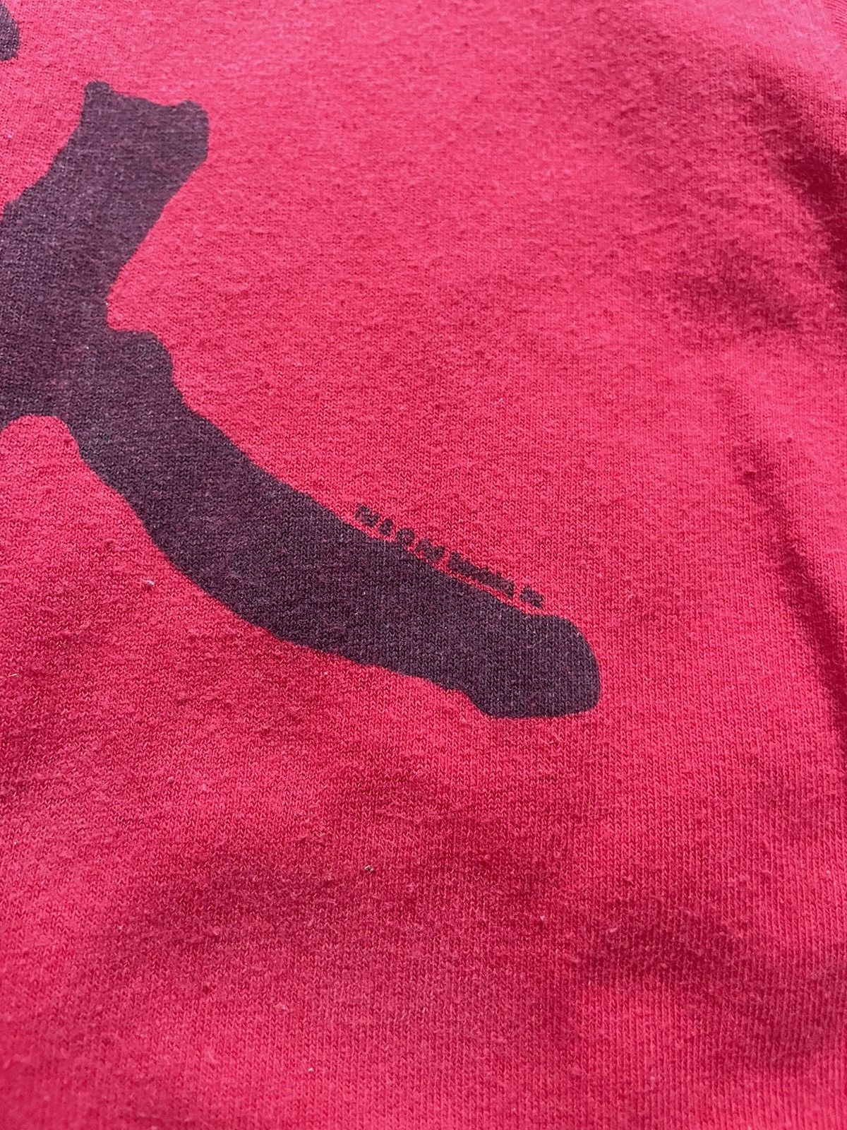 Japanese Brand × Vintage Vintage Iron Chef 2000s Red T-shirt Size US M / EU 48-50 / 2 - 3 Thumbnail