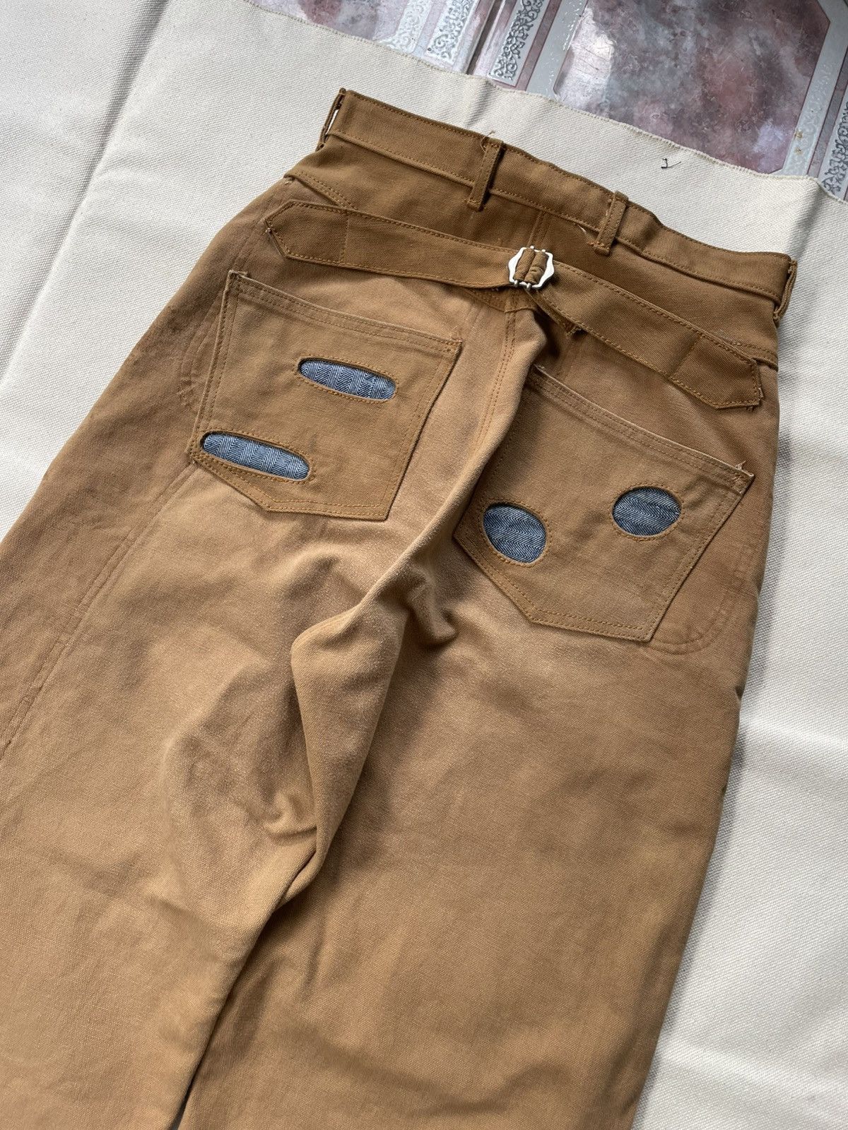 Designer × Handmade Canvas paint Size 27" / US 4 / IT 40 - 8 Thumbnail