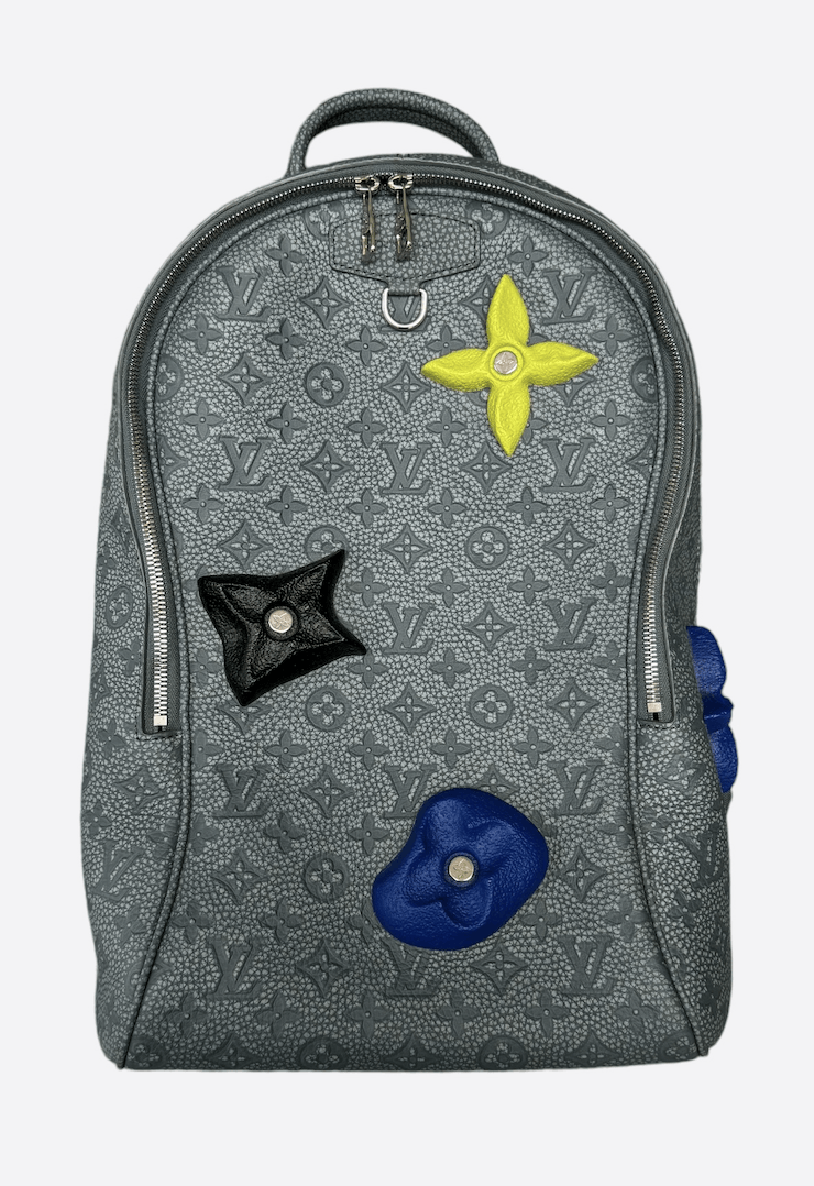image of Louis Vuitton Granite Monogram Climbing Ellipse Backpack, Men's