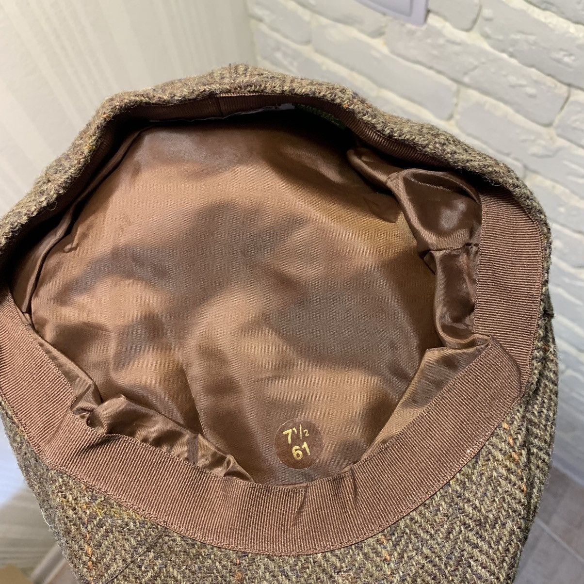 Harris Tweed × Vintage Vintage Harris Tweed Cap Size ONE SIZE - 4 Thumbnail