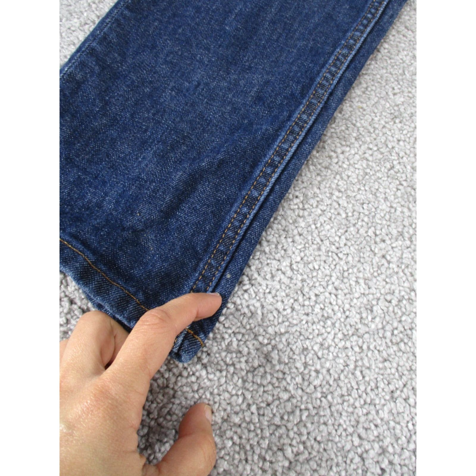 Everlane Everlane Jeans Mens 32 Dark Blue Denim Slim 32X29 Slim Fit Tapered 29 In Inseam Jeans Mens Blue Denim Slim Fit 90s? Size US 32 / EU 48 - 2 Thumbnail