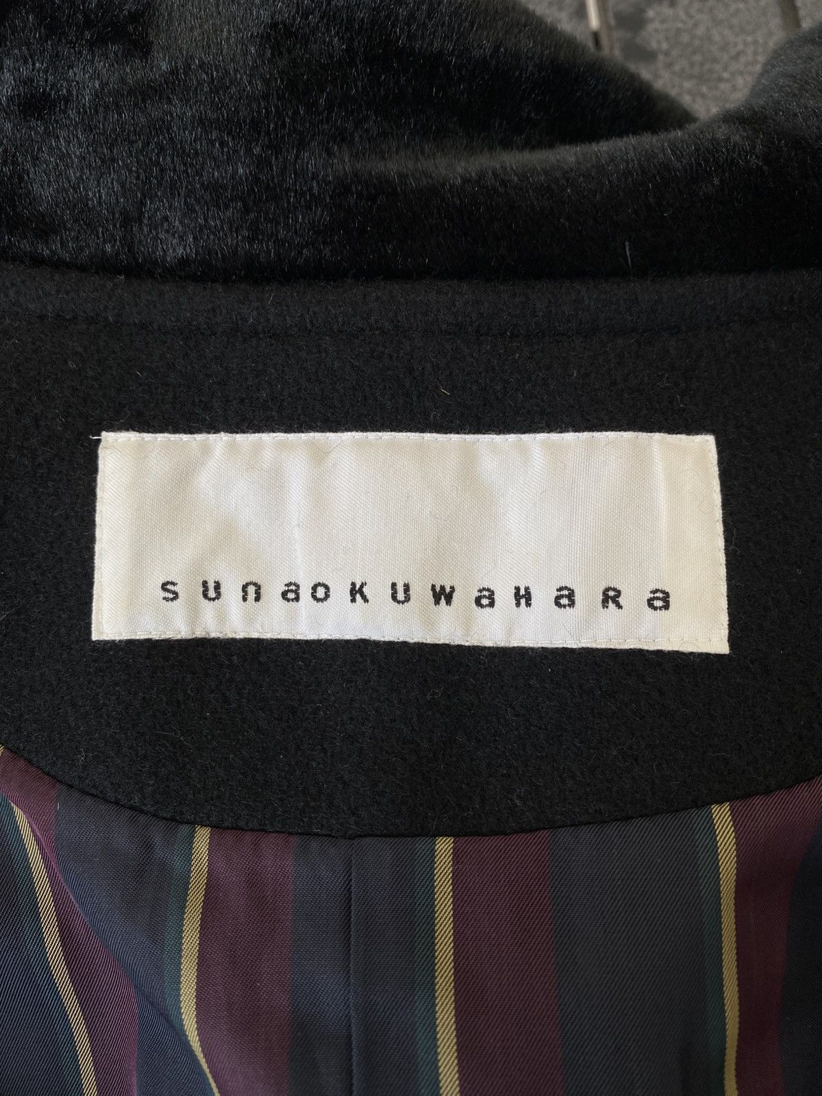 Japanese Brand 2000’s Sunao Kawahara Wool Hooded Duffle Coat Size S / US 4 / IT 40 - 2 Thumbnail