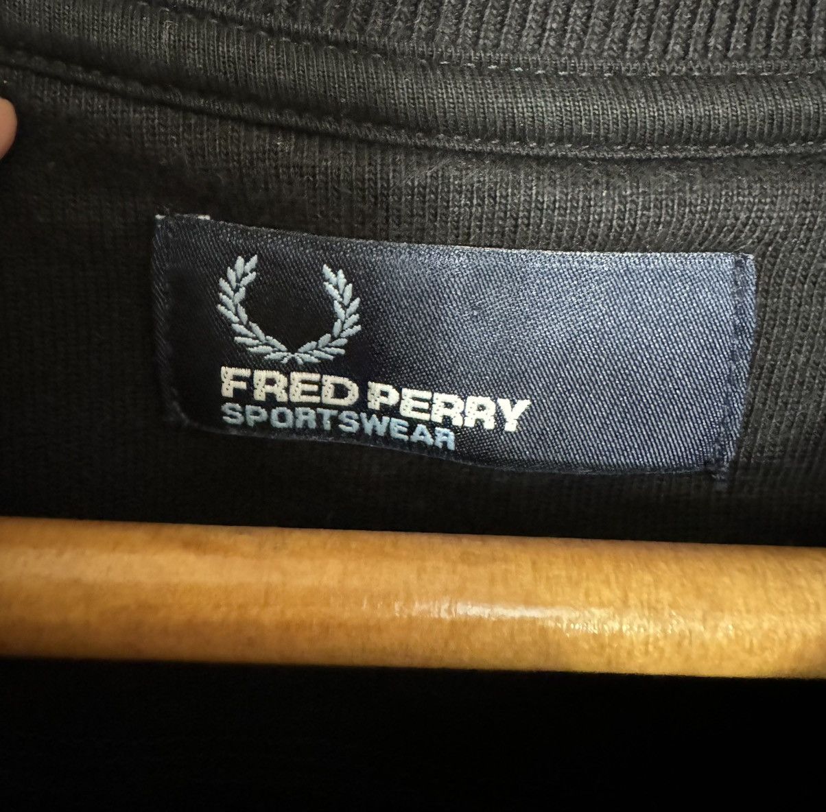 Fred Perry × Vintage Fred Perry vintage big logo sweatshirt Size US M / EU 48-50 / 2 - 9 Thumbnail