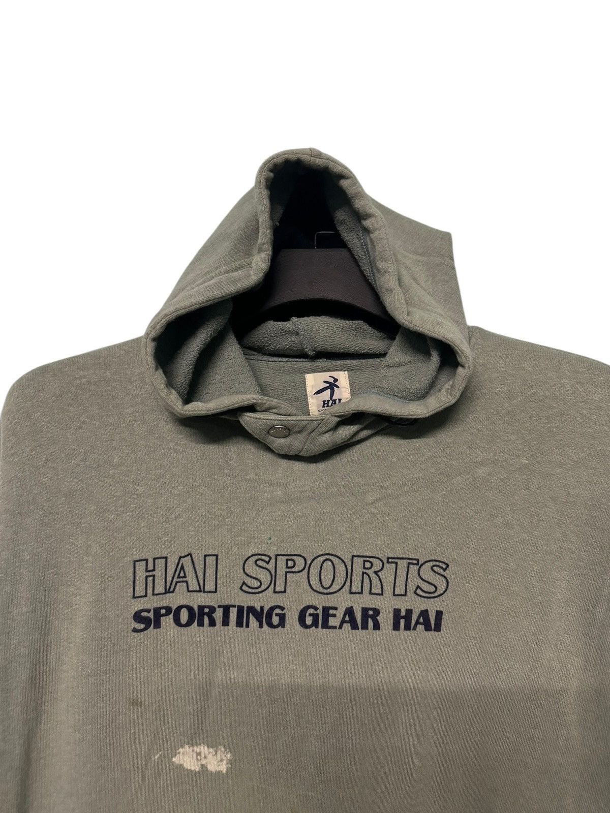 Hai Sporting Gear 💥 VINTAGE ISSEY MIYAKE HAI SPORTING GEAR SUNFADED HOODIE Size US M / EU 48-50 / 2 - 8 Thumbnail