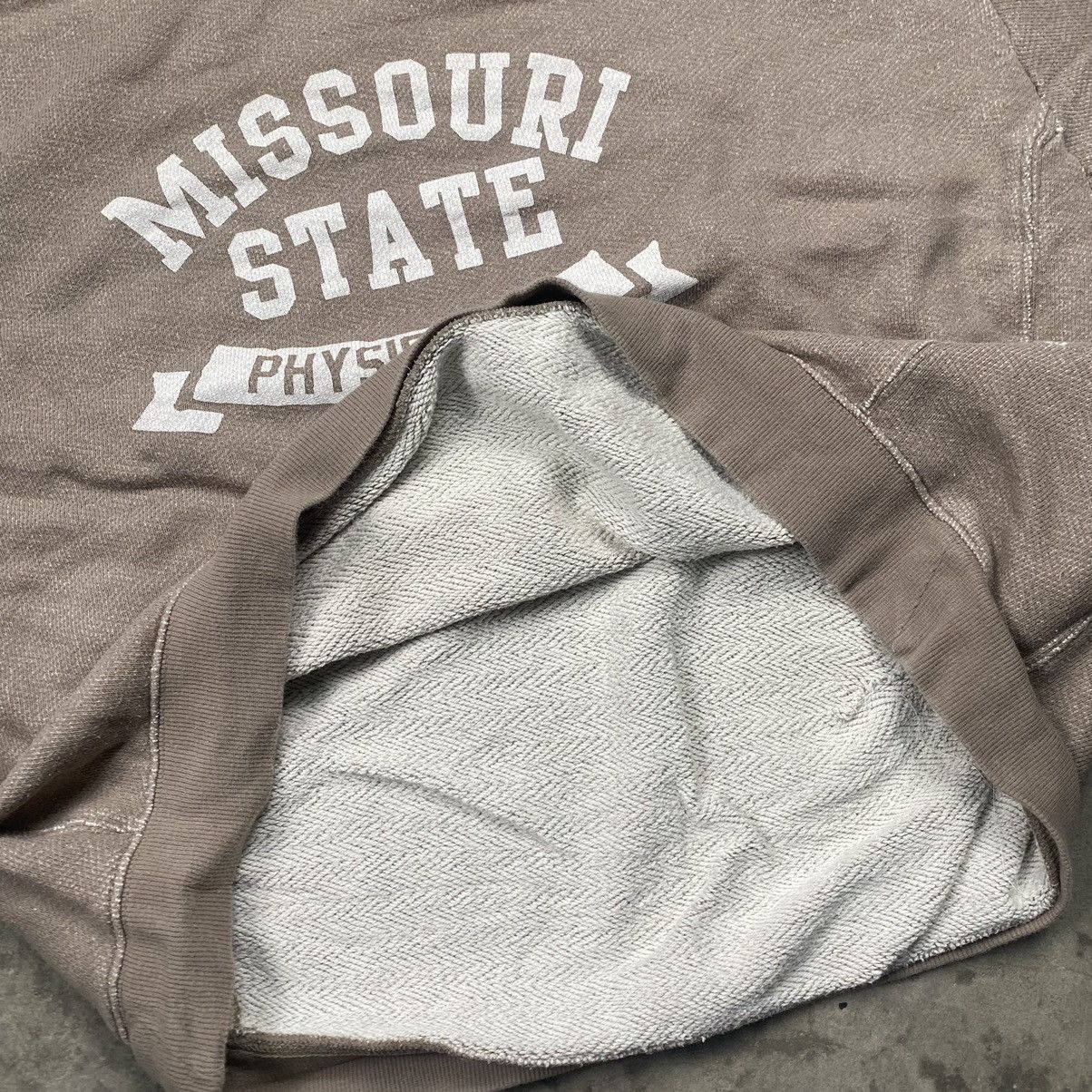 Designer × Japanese Brand Samansa Mos2 Missouri State Baggy Boxy Crewneck Size ONE SIZE - 6 Thumbnail