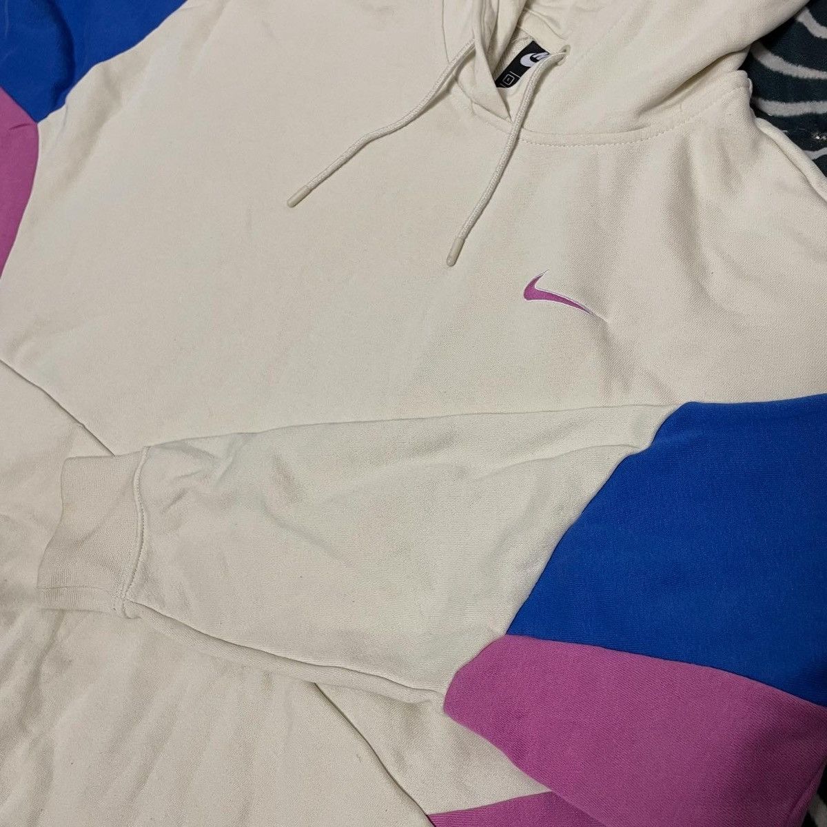 Nike Nike Hoodie Women’s Large Hip Hop Sweatshirt boxy Sweater Size L / US 10 / IT 46 - 4 Thumbnail
