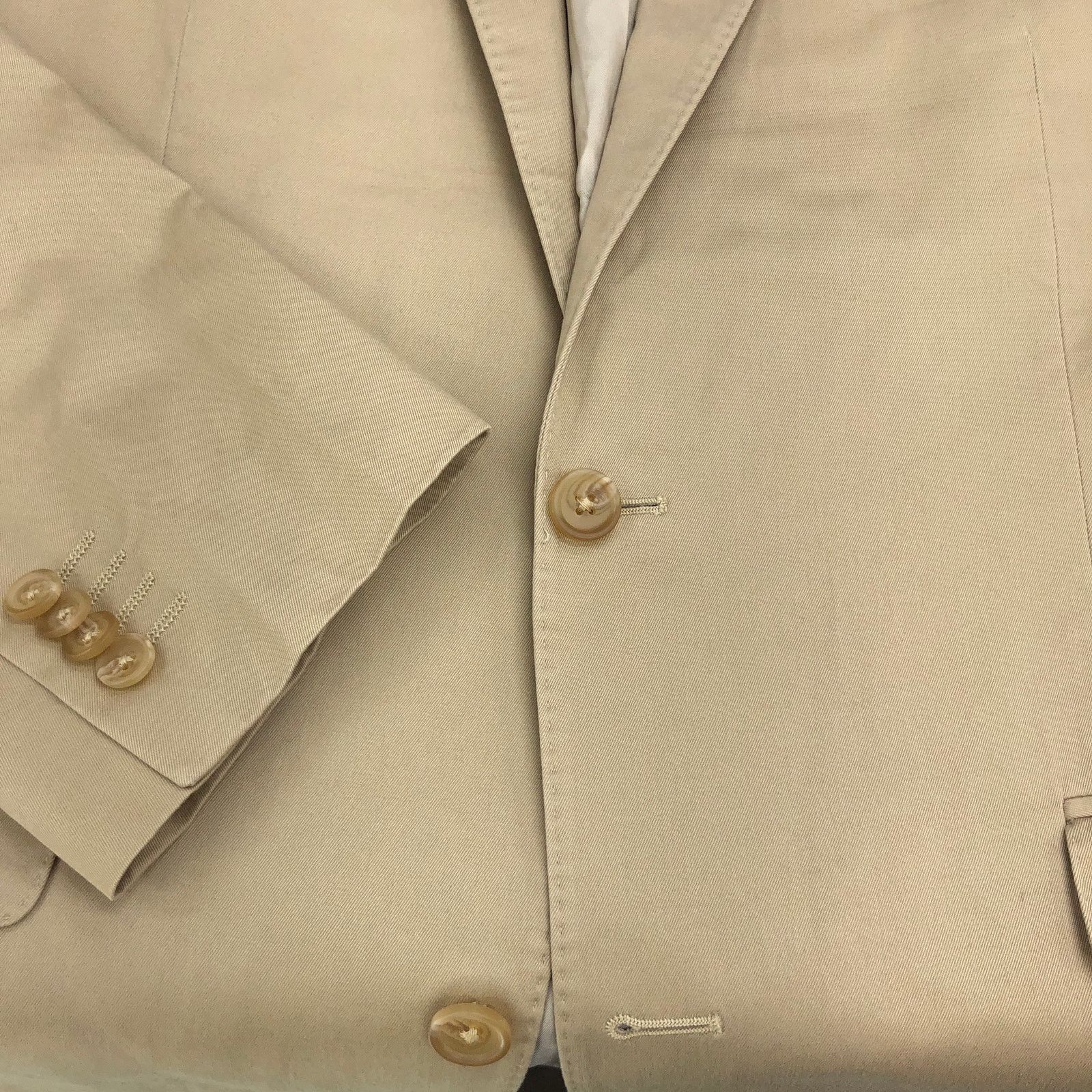 Lauren Ralph Lauren Ralph Lauren LRL 44L Sport Coat Jacket Khaki RECENT *BLEMISH Size 44L - 18 Thumbnail