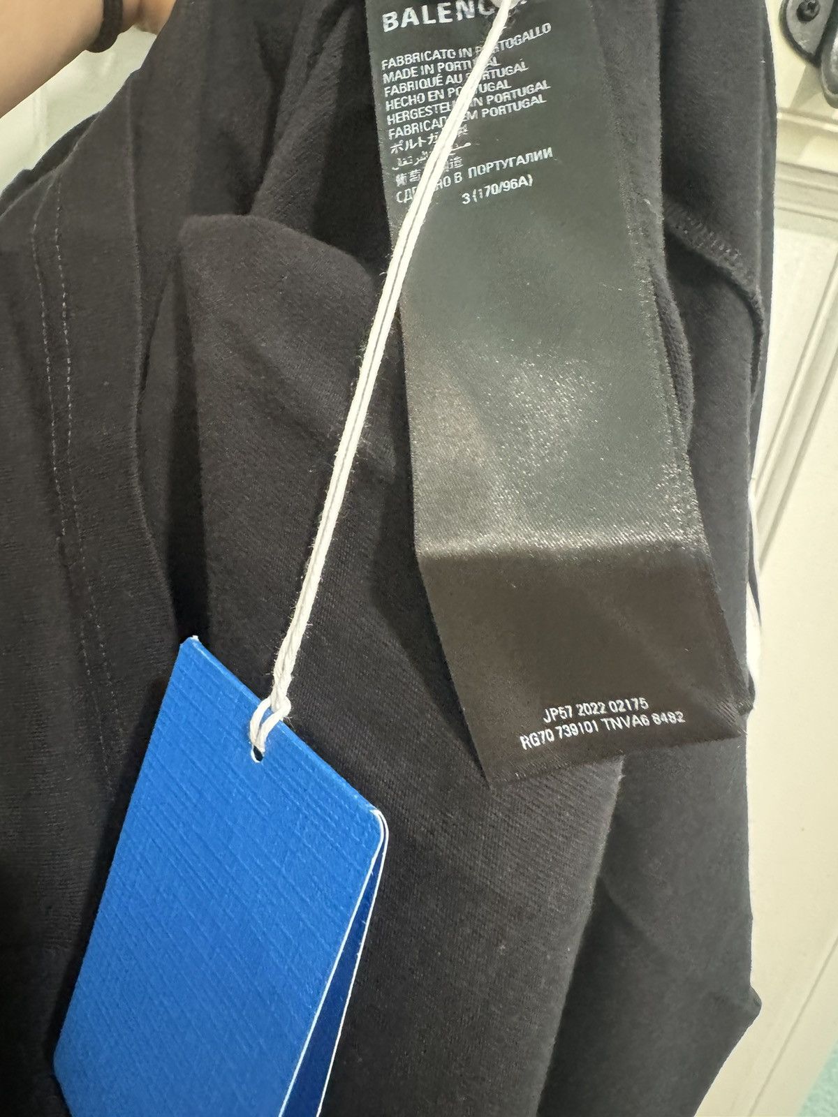 Balenciaga Balenciaga Adidas Black Shirt Size US L / EU 52-54 / 3 - 8 Thumbnail