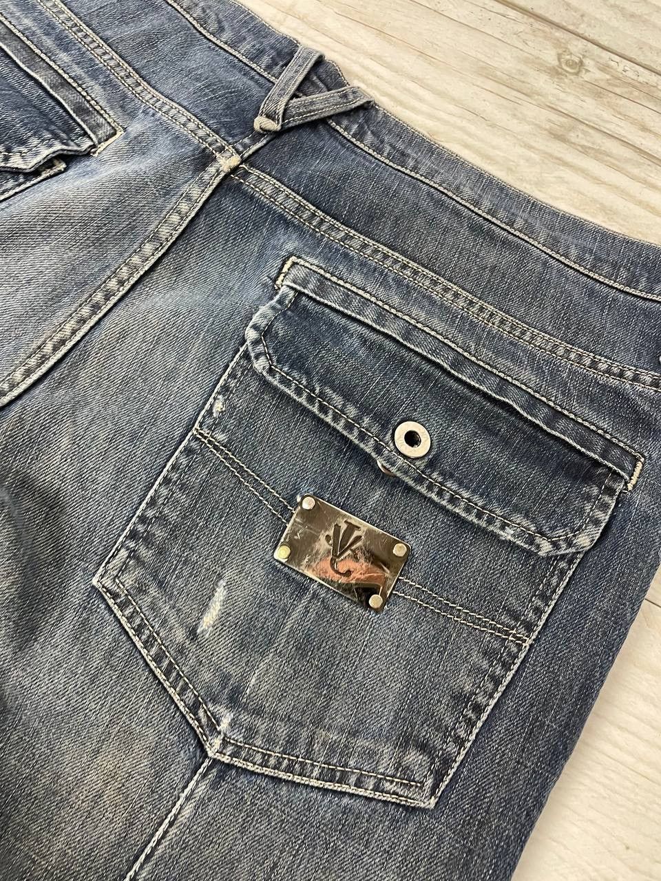 Versace Vintage Versace Jeans Denim Luxury Size US 38 / EU 54 - 16 Thumbnail
