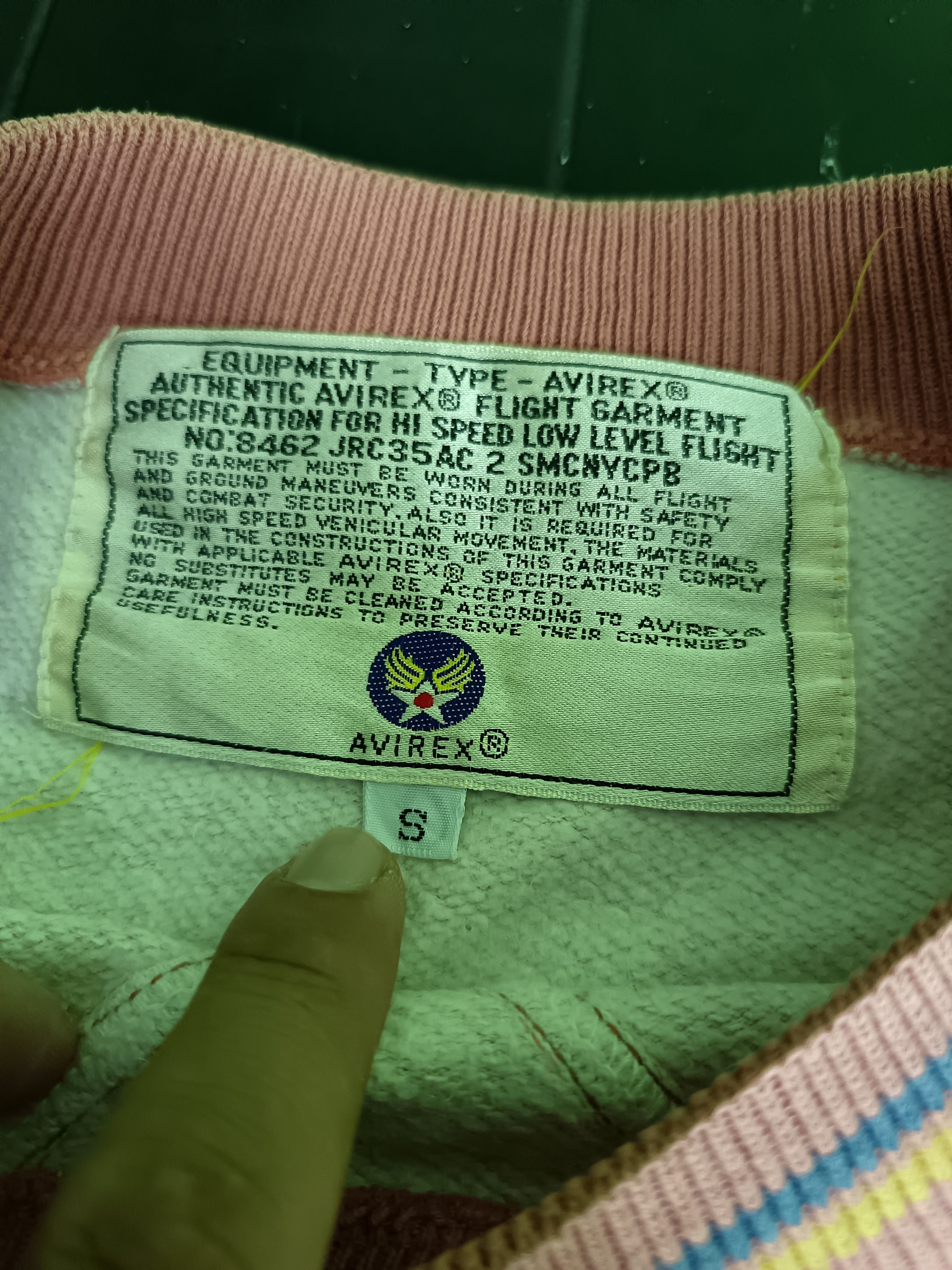 Avirex × Vintage Vintage Avirex Sweatshirts Size US S / EU 44-46 / 1 - 9 Thumbnail