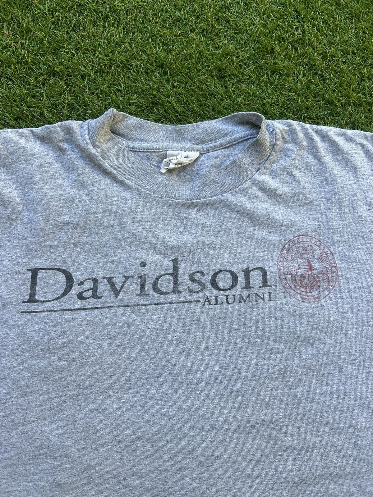 Vintage Vintage Davidson College Alumni T-Shirt Size US L / EU 52-54 / 3 - 1 Thumbnail