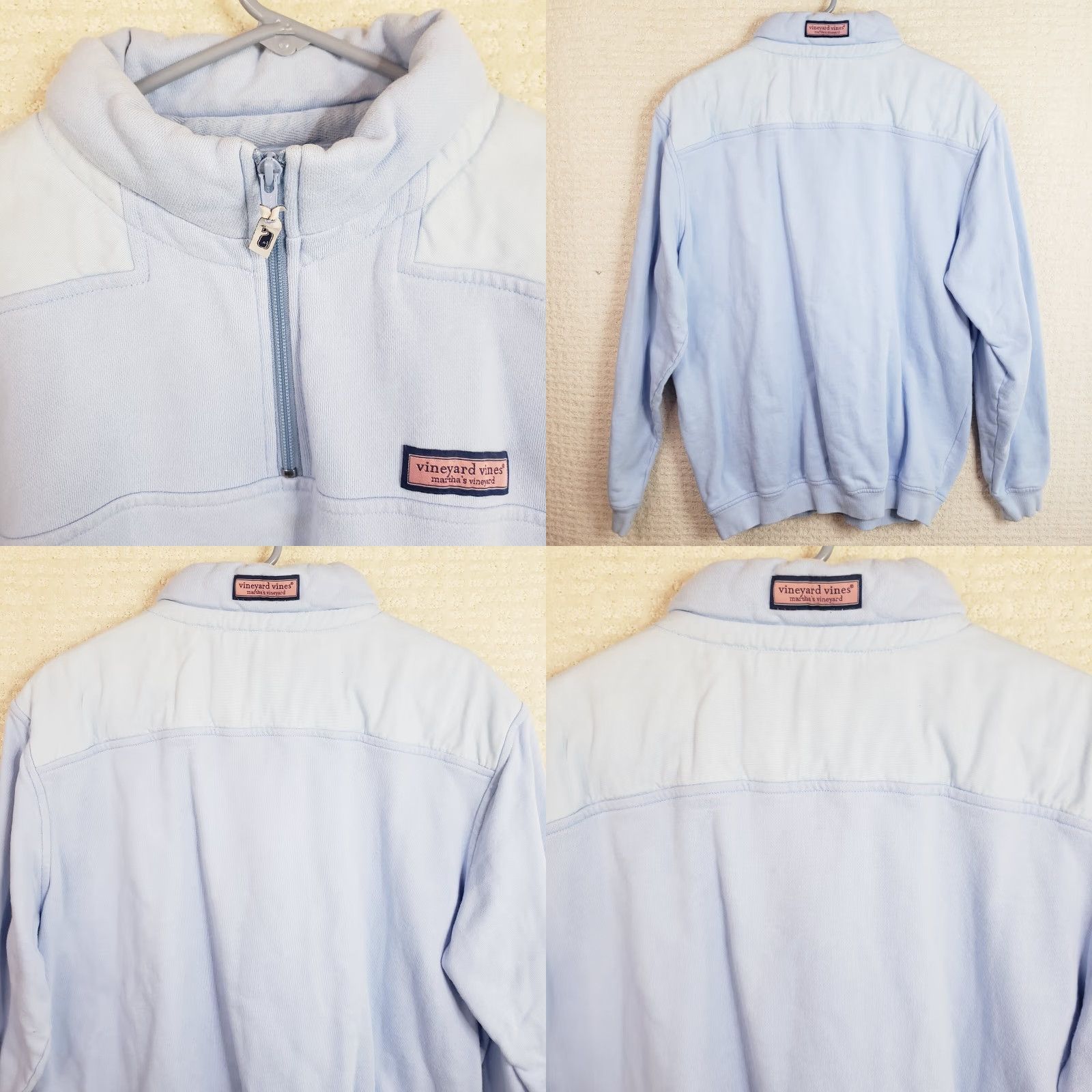 Vineyard Vines Vineyard Vines Pullover Sweatshirt Mens Size M Blue 1/4 Zip Jacket Heavyweight Size US M / EU 48-50 / 2 - 8 Thumbnail